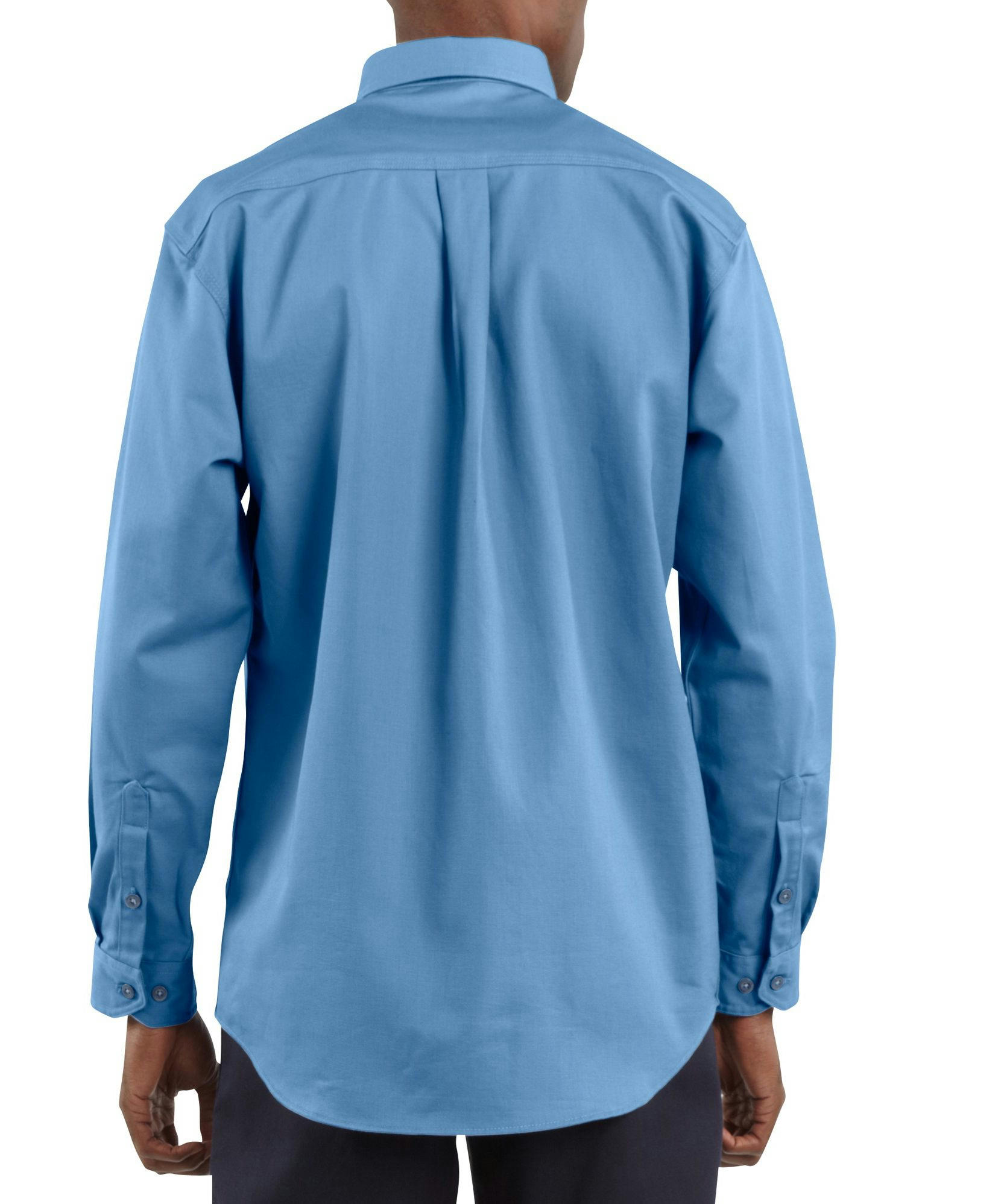 Carhartt Men's Flame Resistent Button Down Twill Shirt with Chest Pockets