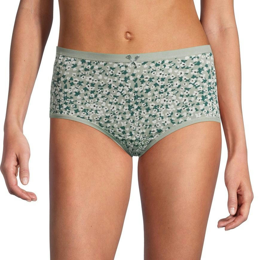 Denver Hayes Women's 2 Pack Cotton Stretch Modern Brief Underwear