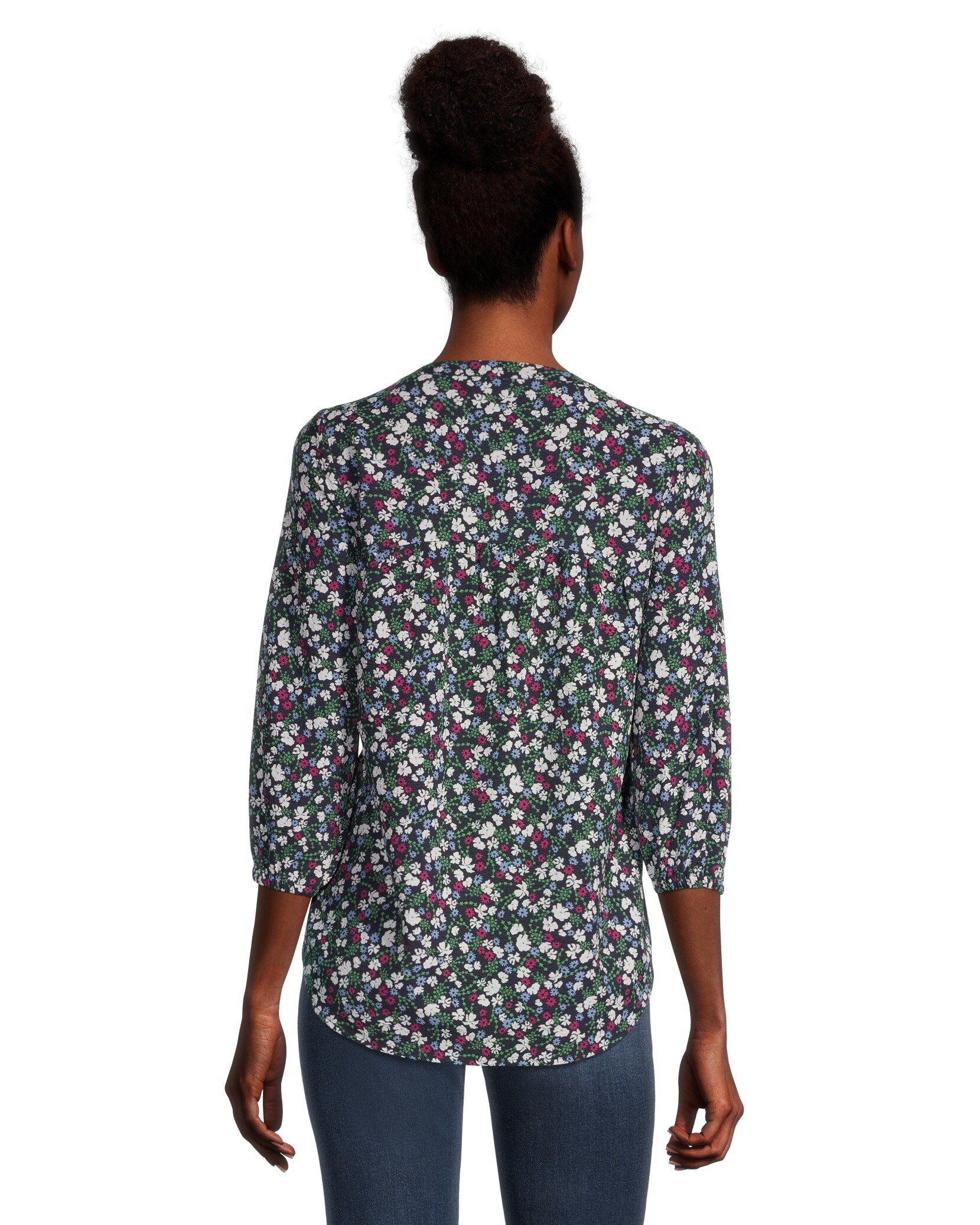 Women's Three Quarter Sleeve Blouse