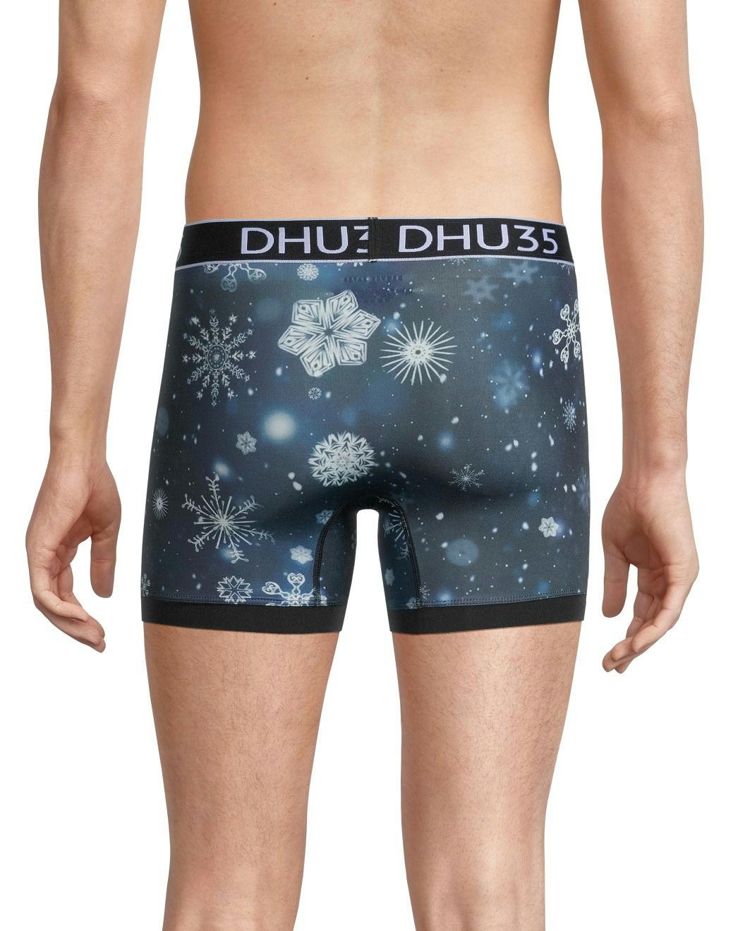 Denver Hayes Men's 3 Pack X-Mas Microfibre Boxer Brief Underwear