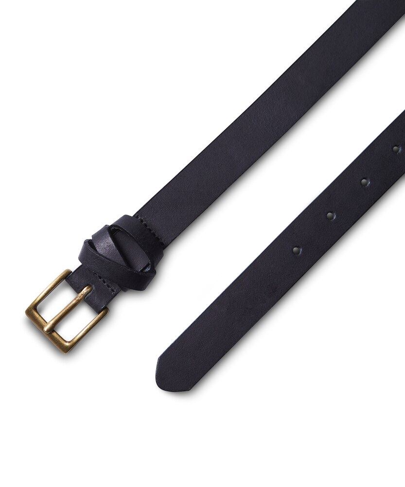 Denver Hayes Women's Crisscross Split Leather Belt