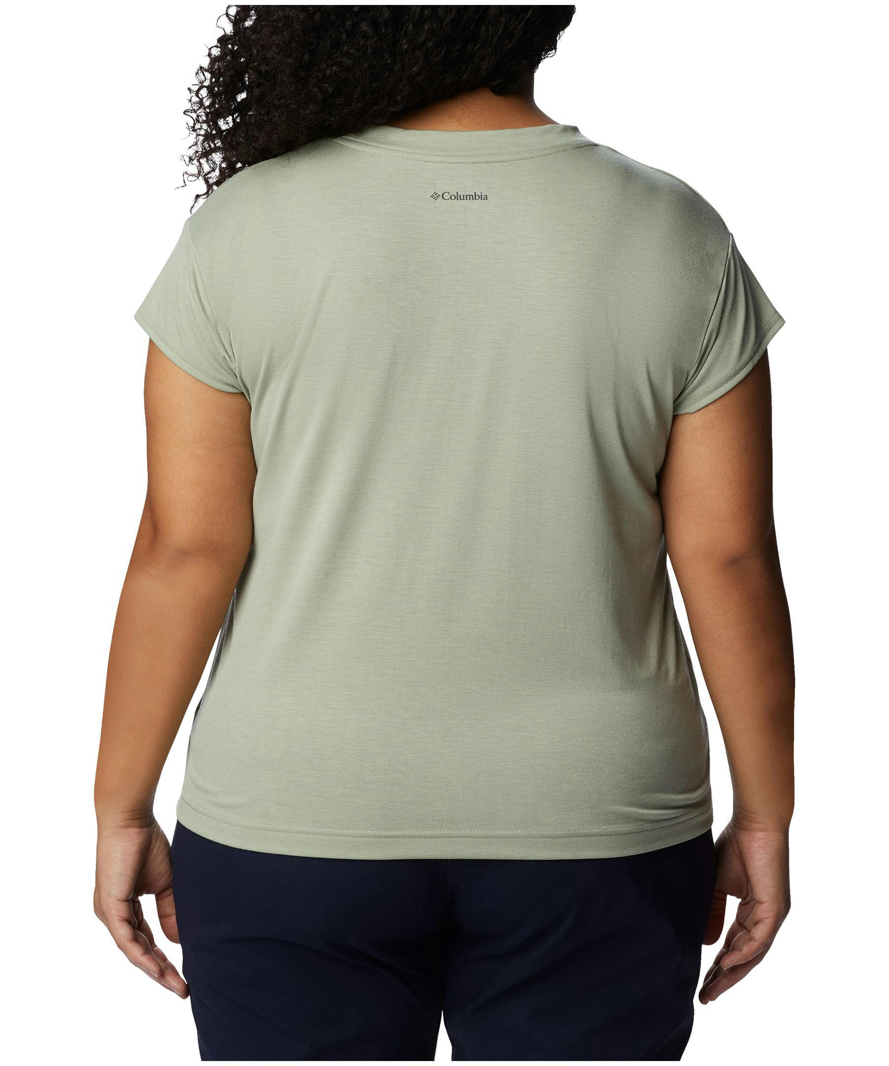 Columbia Women's Boundless Beauty Omni-Wick V-Neck T Shirt
