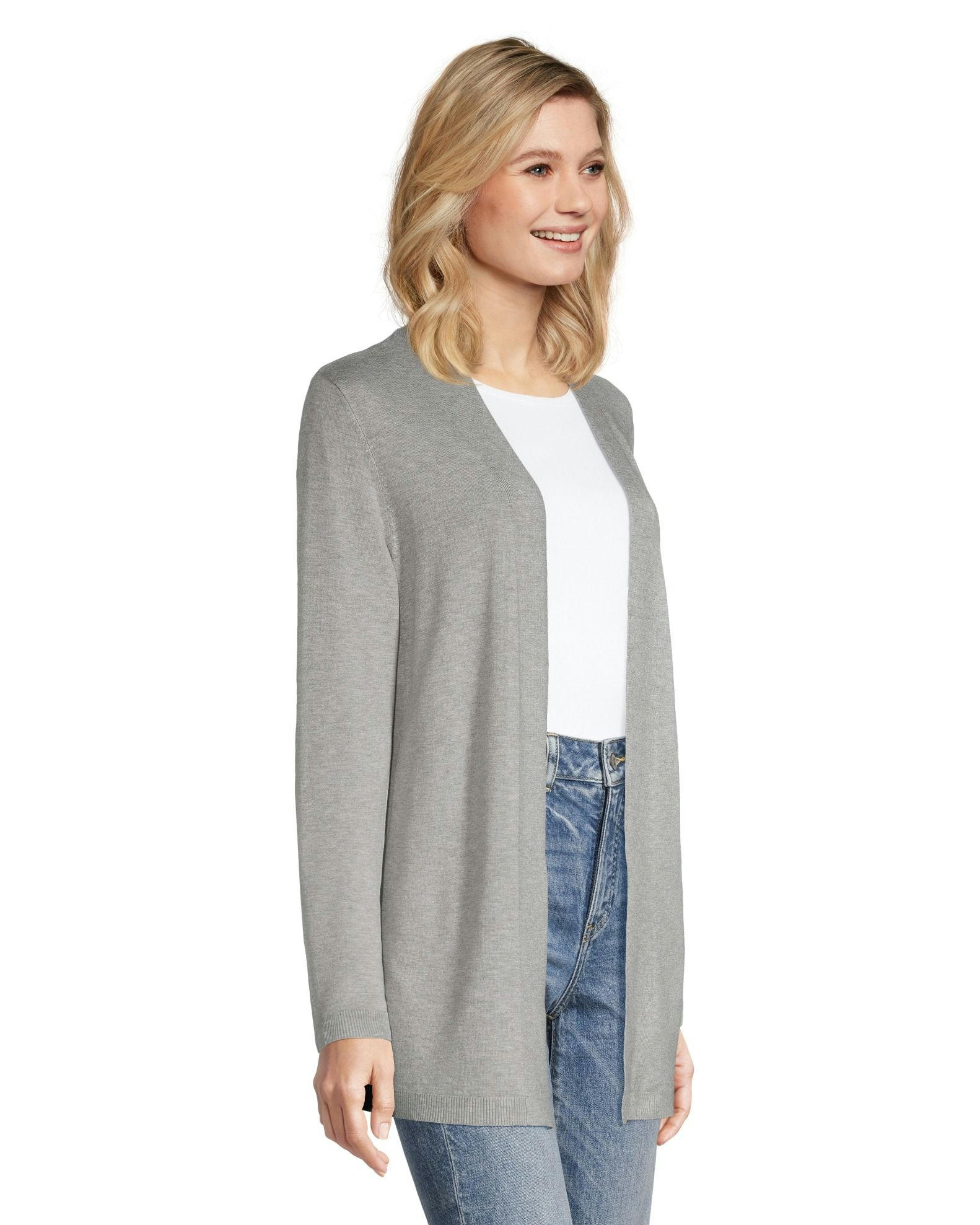 Denver Hayes Women's Basic Open Cardigan