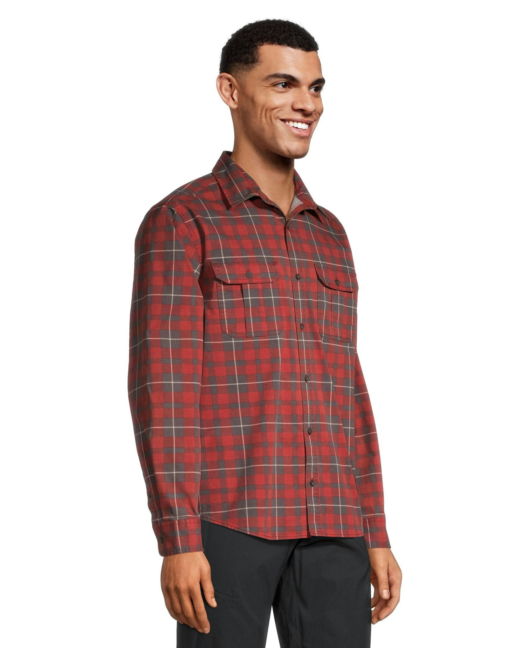 WindRiver Men's Long Sleeve Classic Fit Utility Shirt