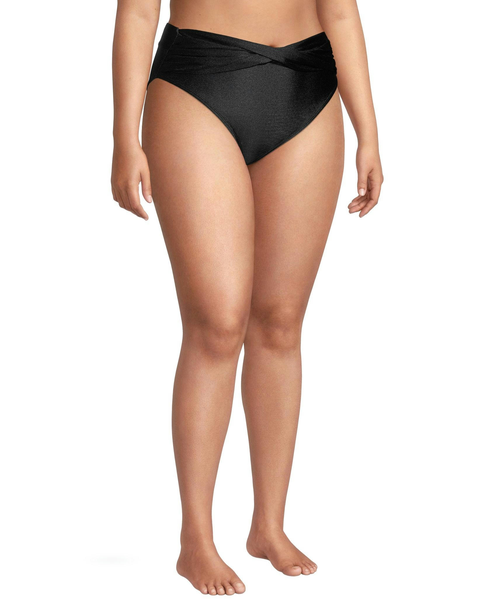 Women's Shimmer Twist Swim Bottoms