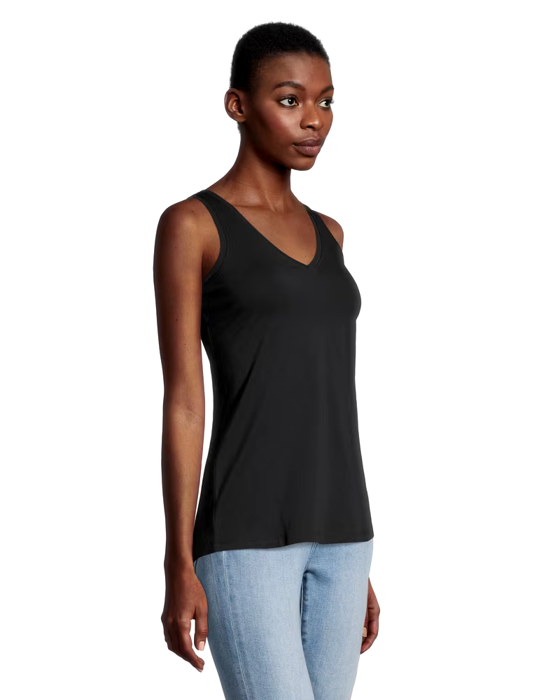 Denver Hayes Women's Semi Fitted V-Neck Tank