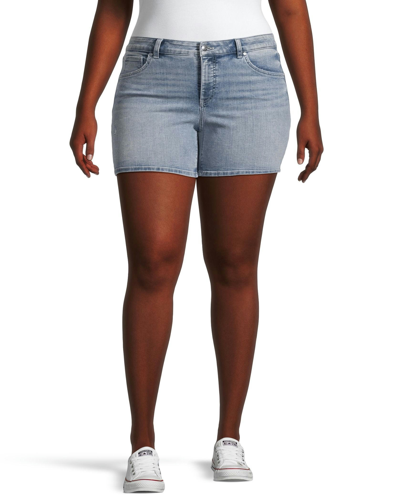 Denver Hayes Women's Curvy Fit Jean Shorts