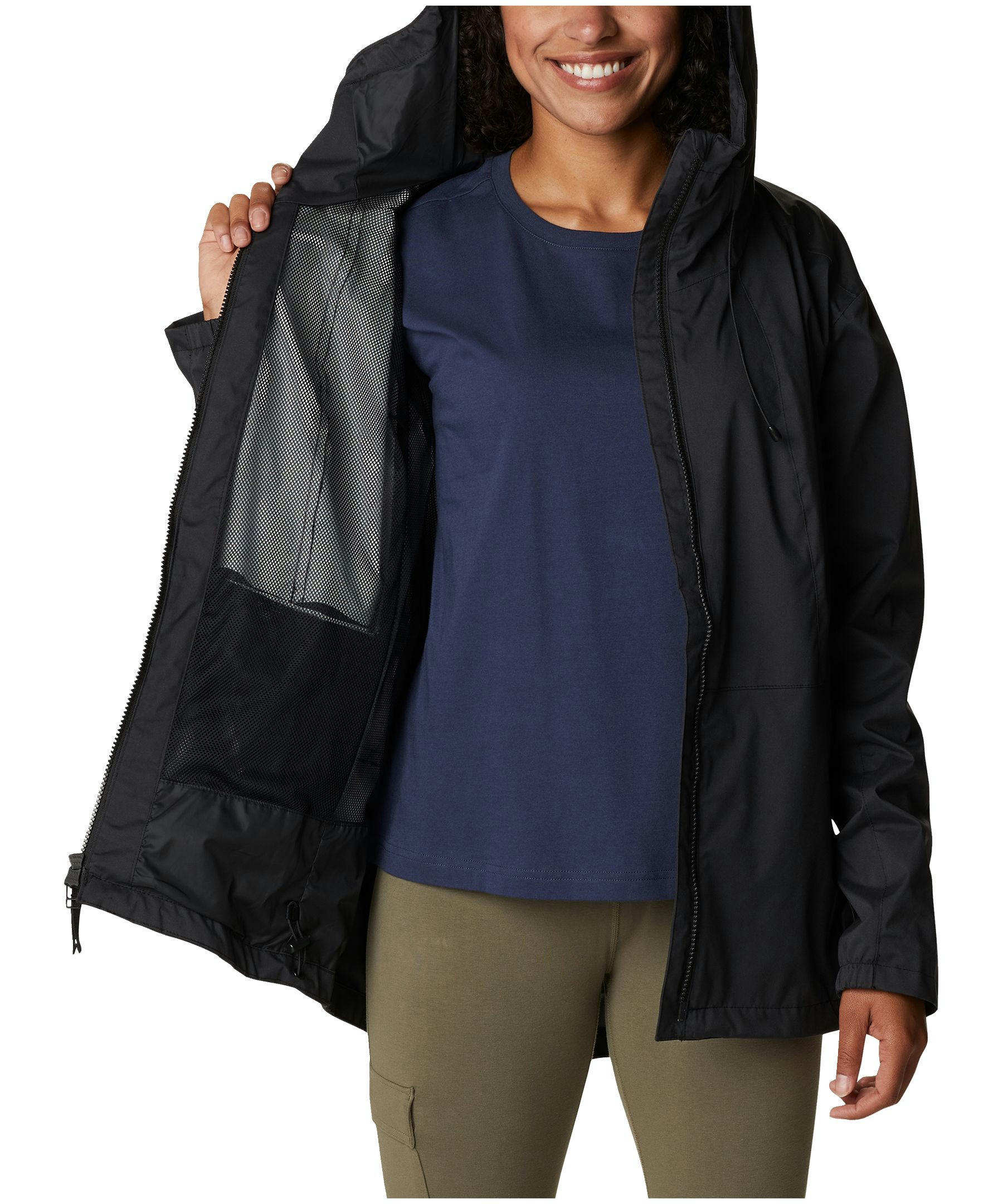 Columbia Women's Sunrise Ridge Waterproof Omni-Tech Rain Jacket