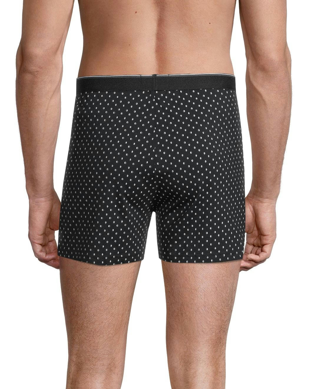 Denver Hayes Men's 2 Pack Yarn Dye Loose Fit Boxer Briefs