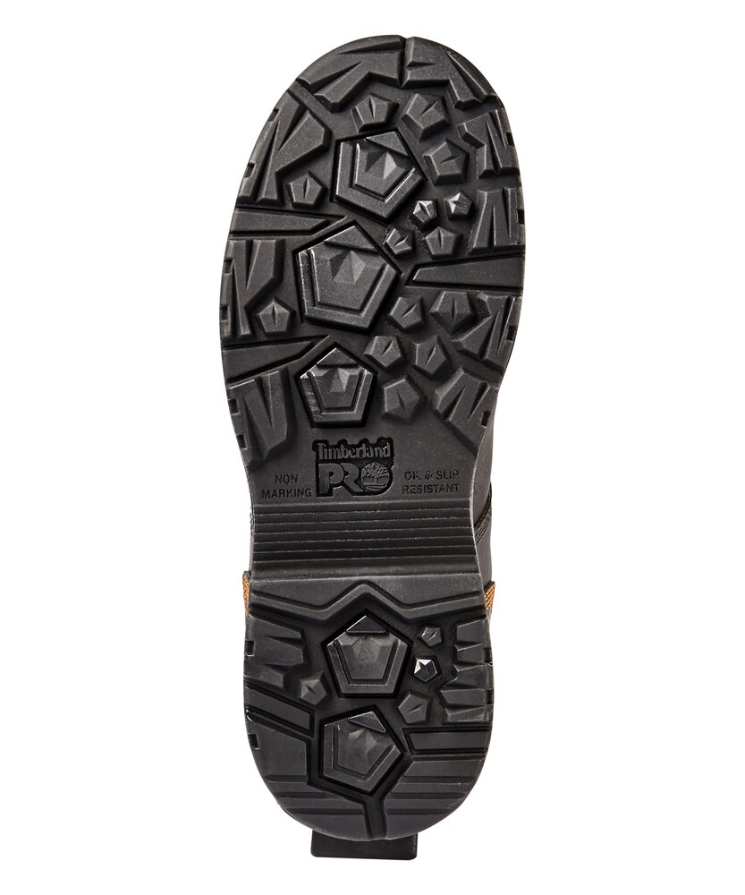 Timberland PRO Men's Composite Toe Composite Plate Pro Endurance HD Waterproof Leather 6 Inch Work Boots - Black