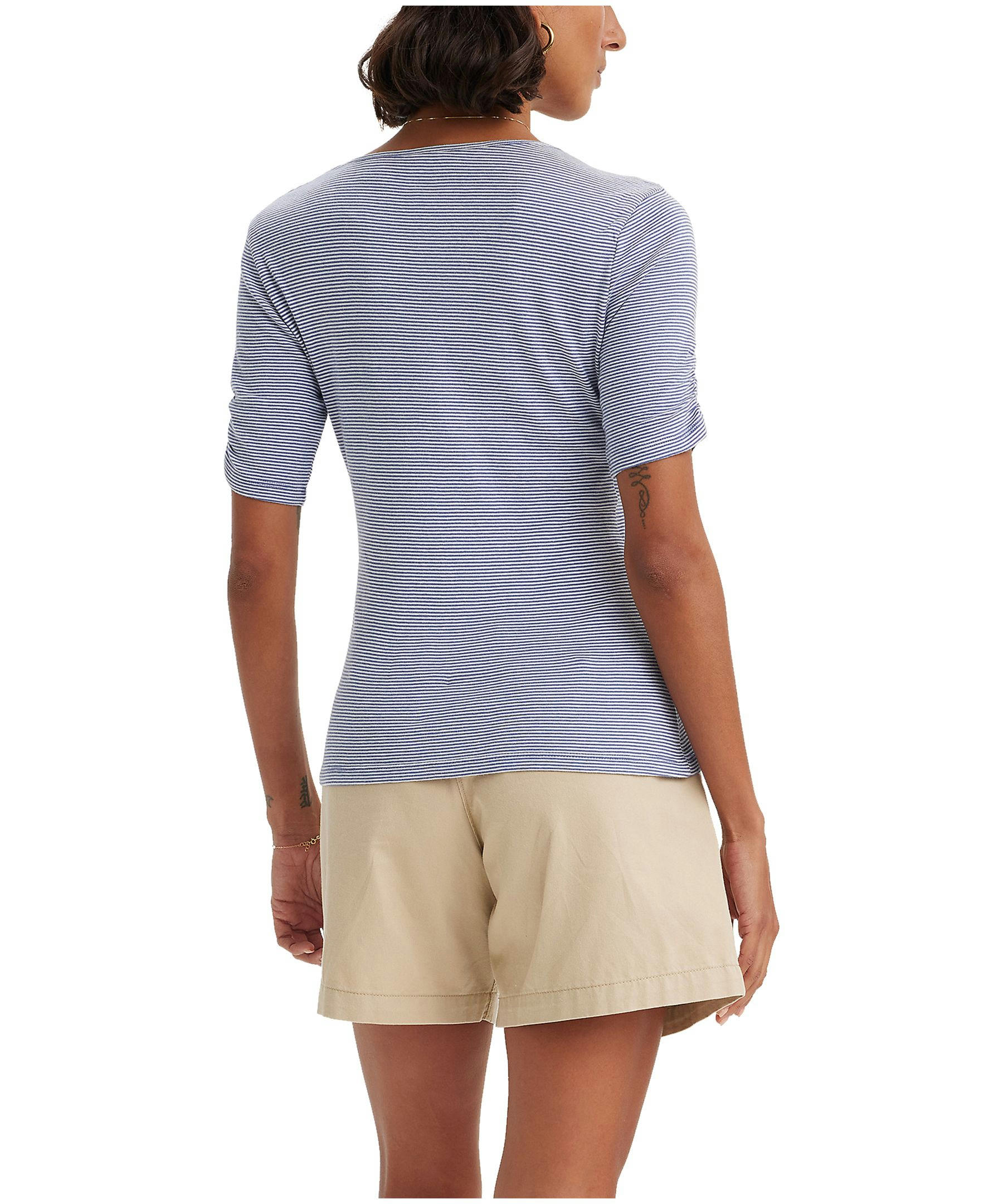 Levi's Women's Infinity Slim Fit Scoop Neck Ballet Top