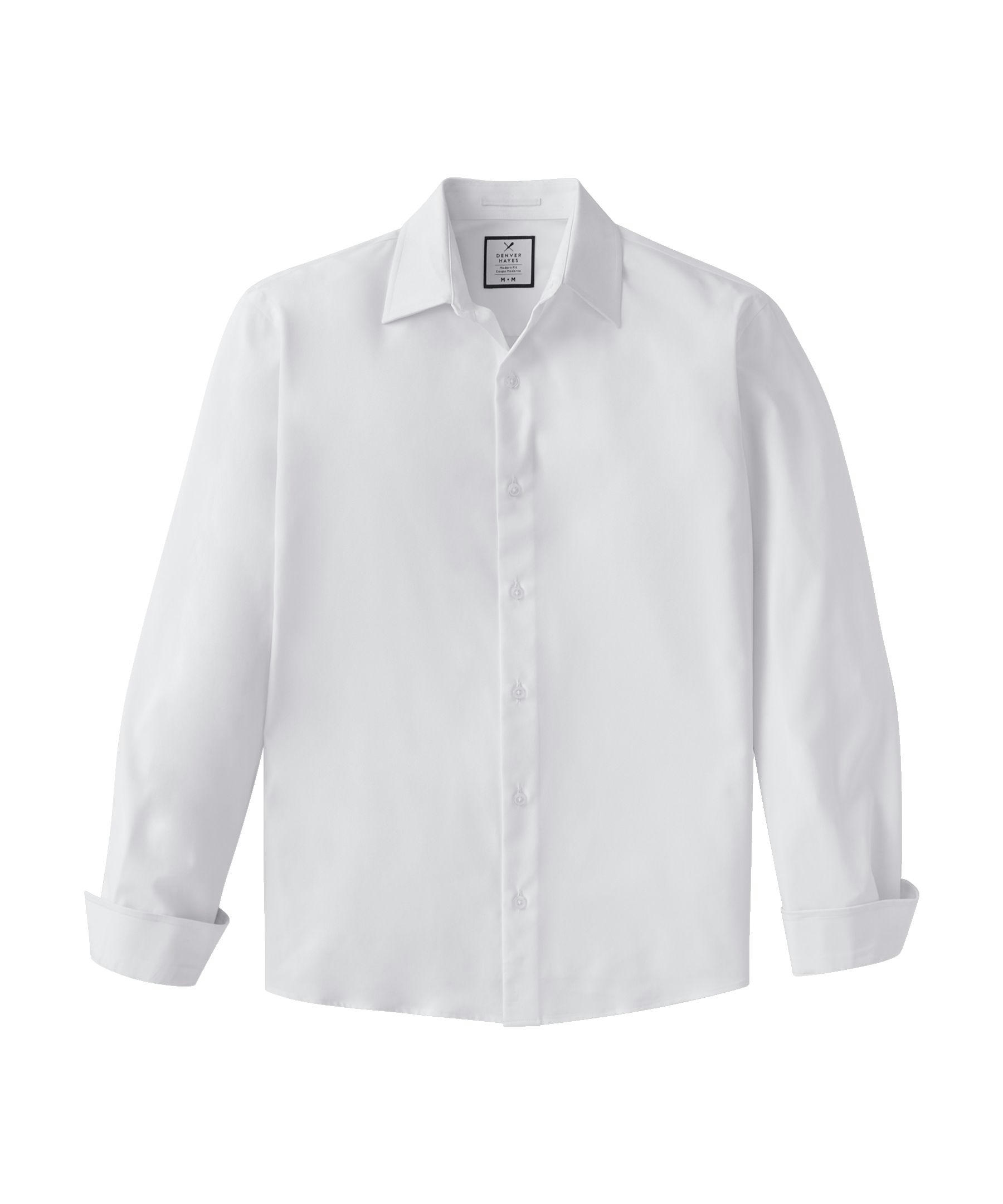 Denver Hayes Dress Hybrid 4 Way Stretch Long Sleeve Woven Shirt