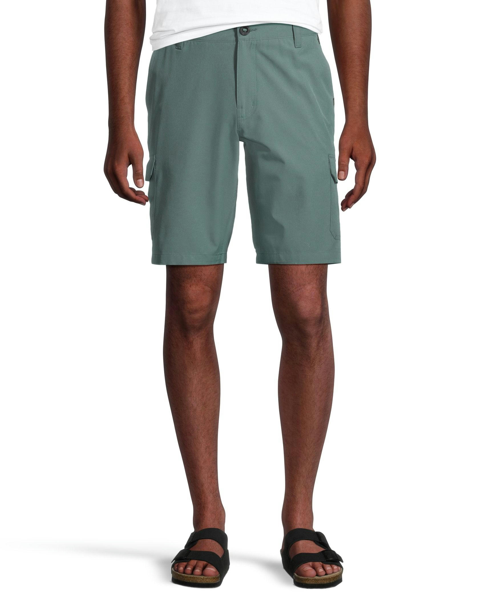 Farwest Men's Stretch Ripstop Cargo Hybrid Shorts