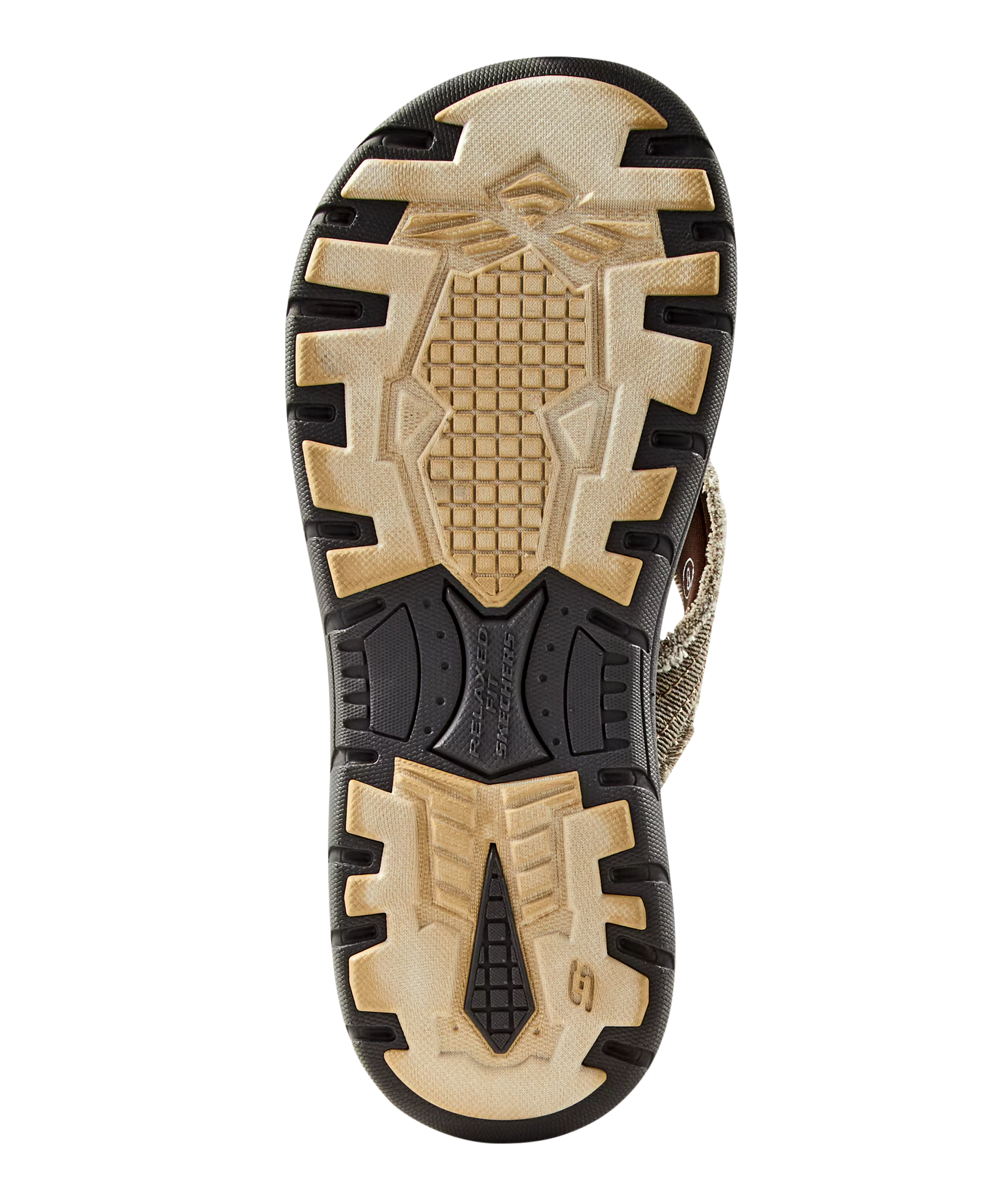 Skechers Men's Evented Arven Relaxed Fit Sandals - Chocolate