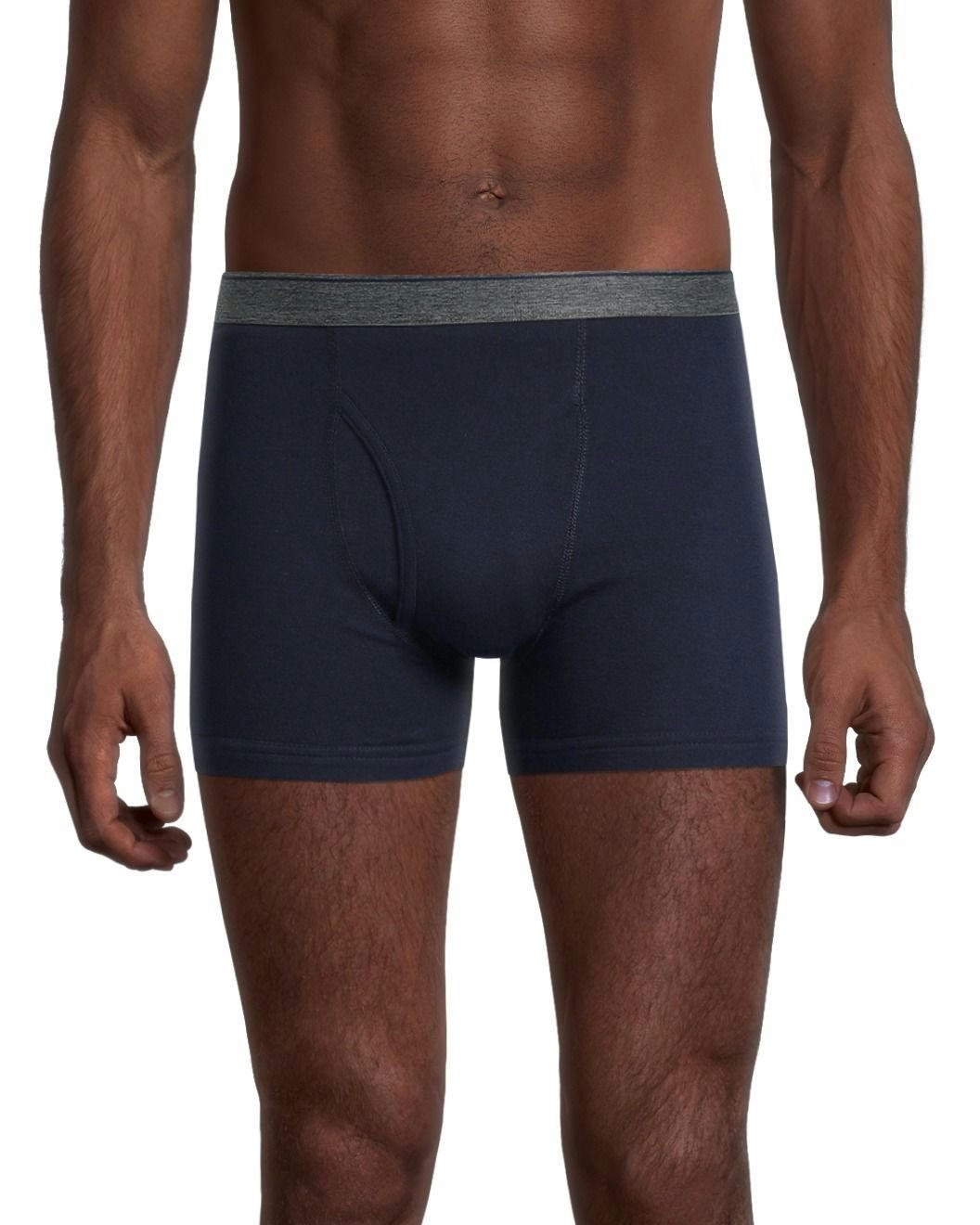 Denver Hayes Men's 2 Pack Yarn Dye Boxer Briefs