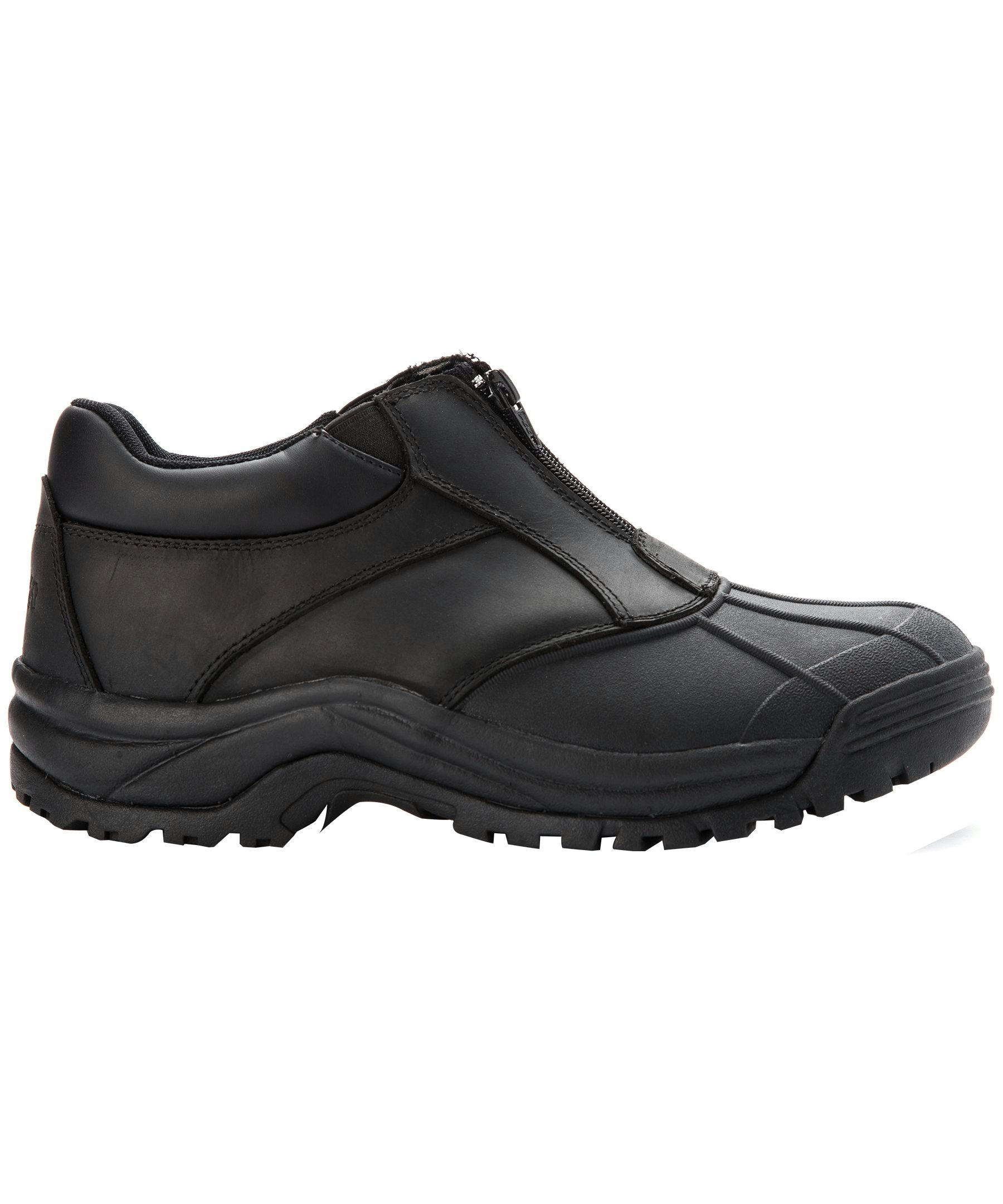 Propet Footwear Men's Blizzard Ankle Zip Waterproof Leather Winter Hiker Boots 3E Width