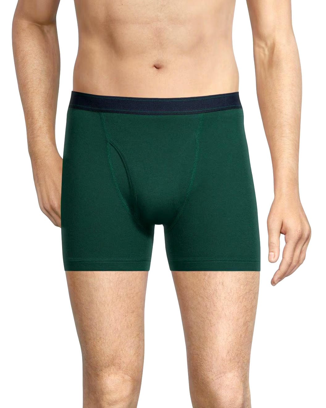 Denver Hayes Men's 2 Pack Yarn Dye Boxer Briefs