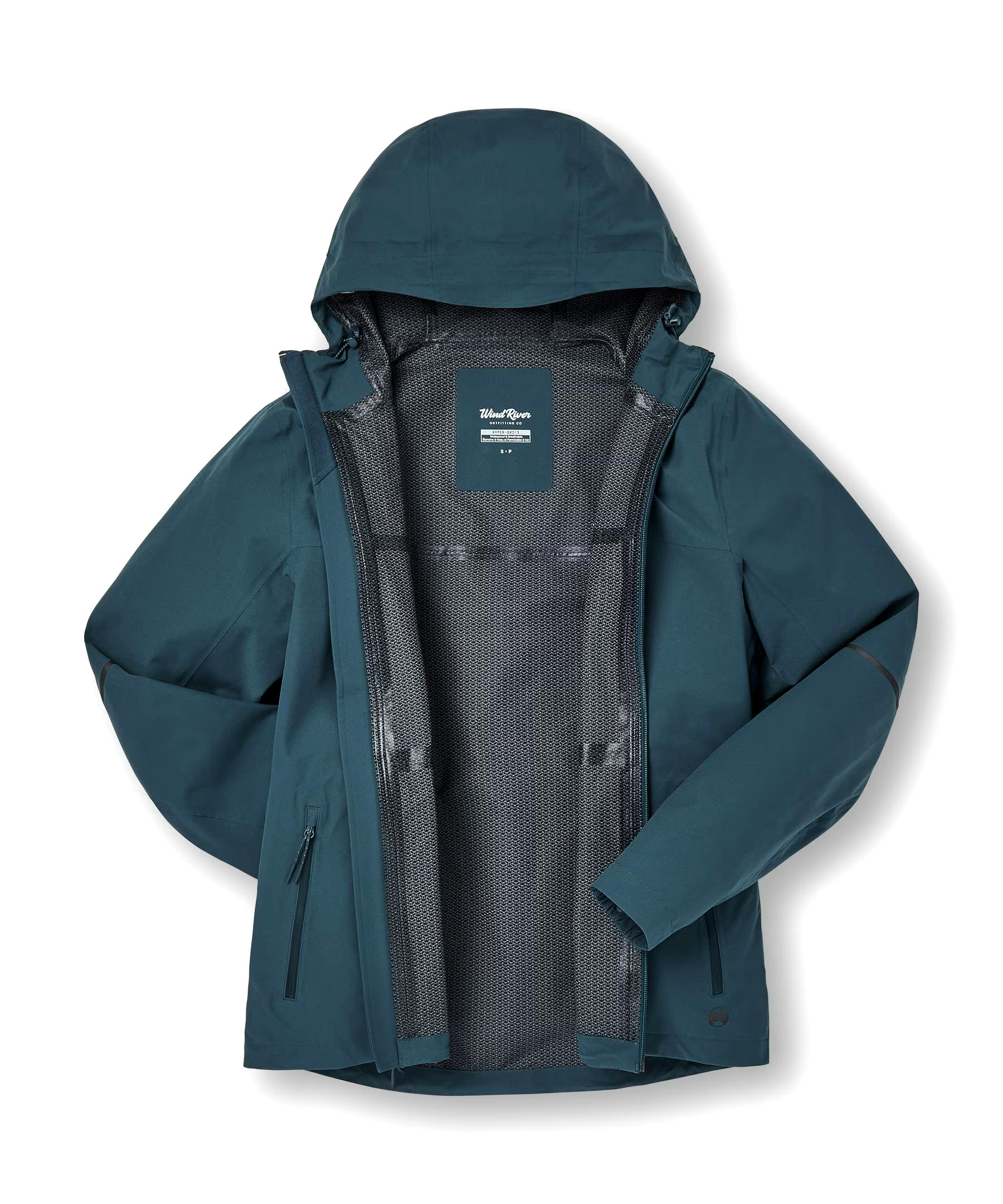 WindRiver Men's HD3 Downpour 2.5 L Stretch Rain Jacket