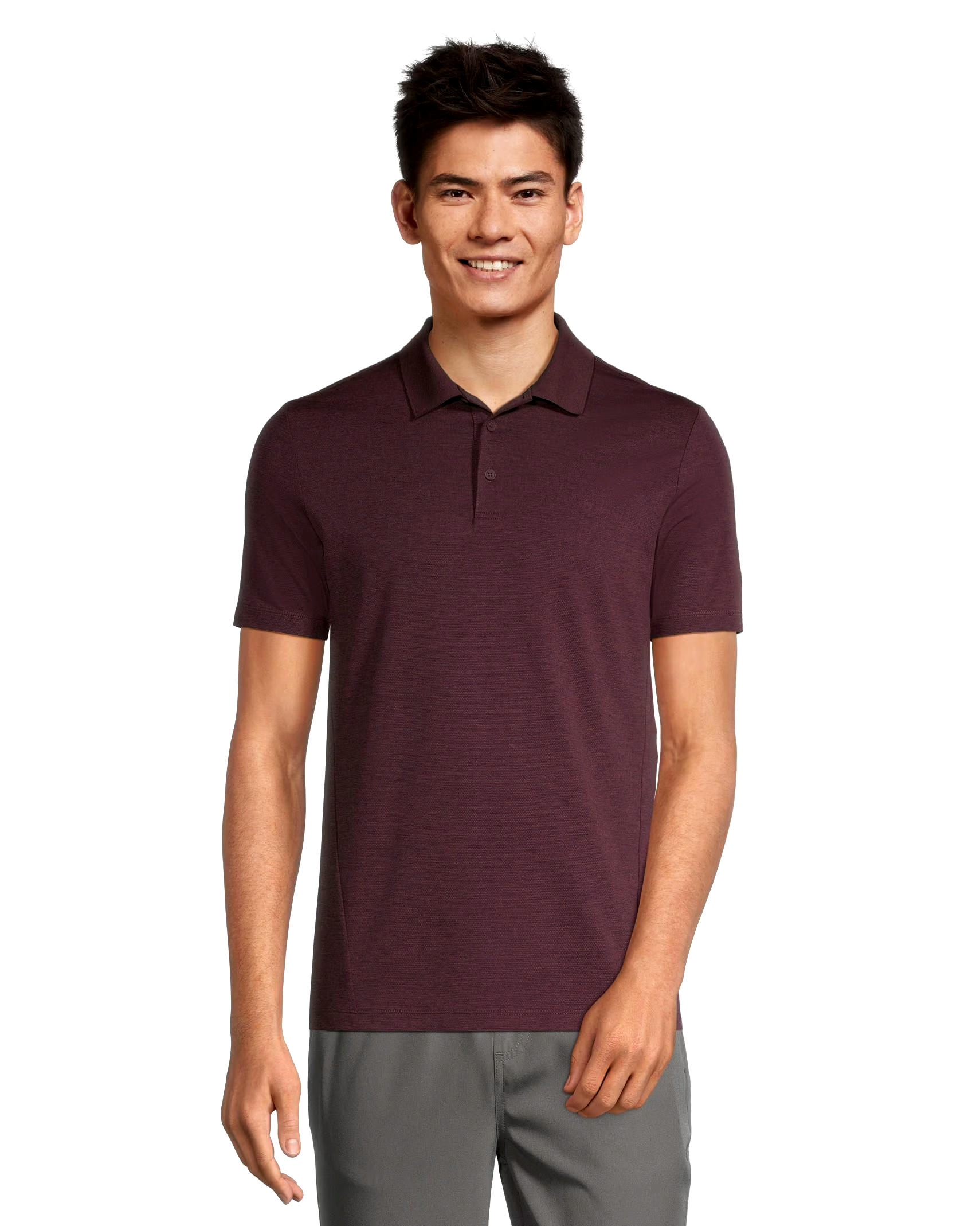 Matrix Men's Perforated Stretch Polo Shirts