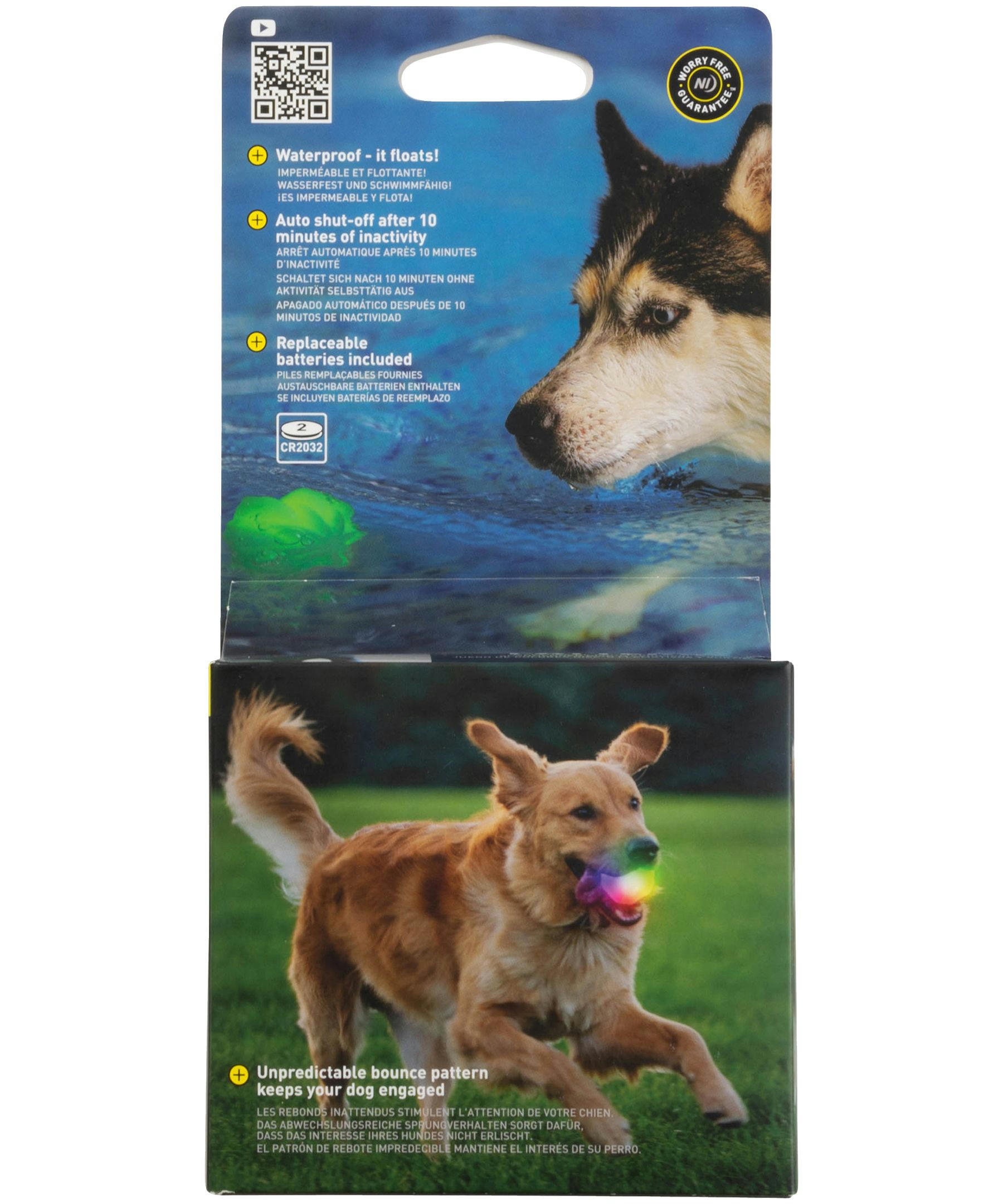 Nite Ize Glowstreak Wild LED Disco Ball Fetch Toy