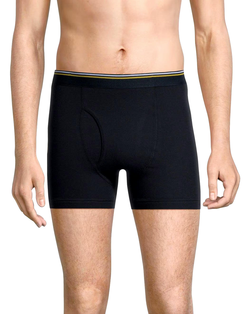 Denver Hayes Men's 2 Pack Yarn Dye Boxer Briefs