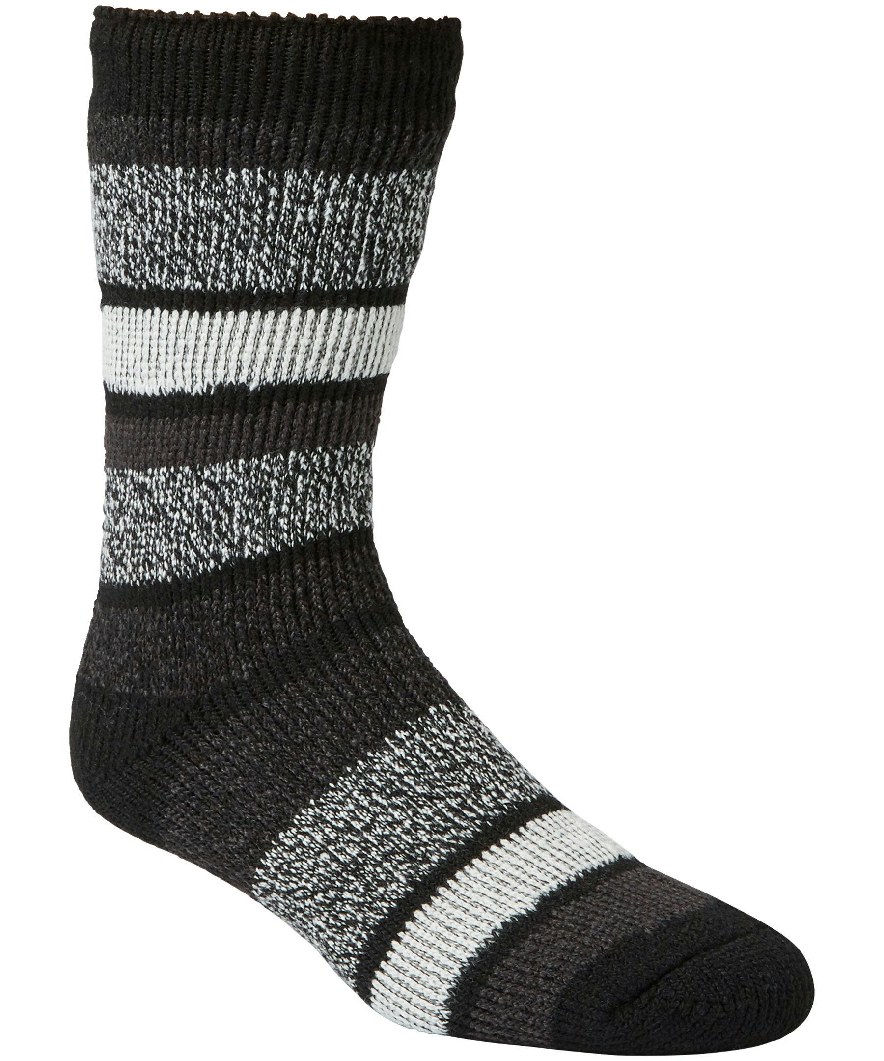 WindRiver Men's T-Max Heat Striped Thermal Boot Socks