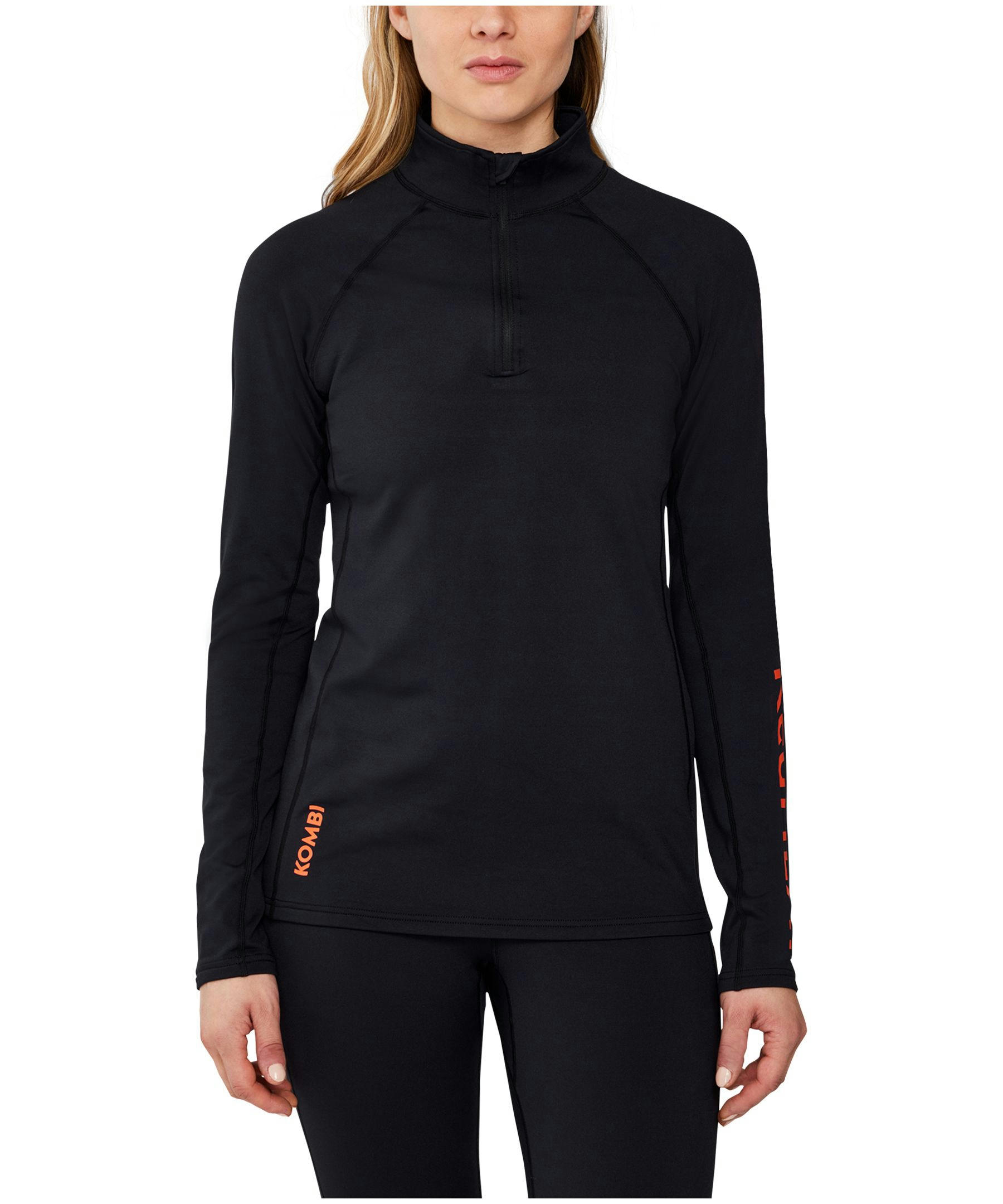Kombi Women's Redheat Extreme Zip Baselayer Top