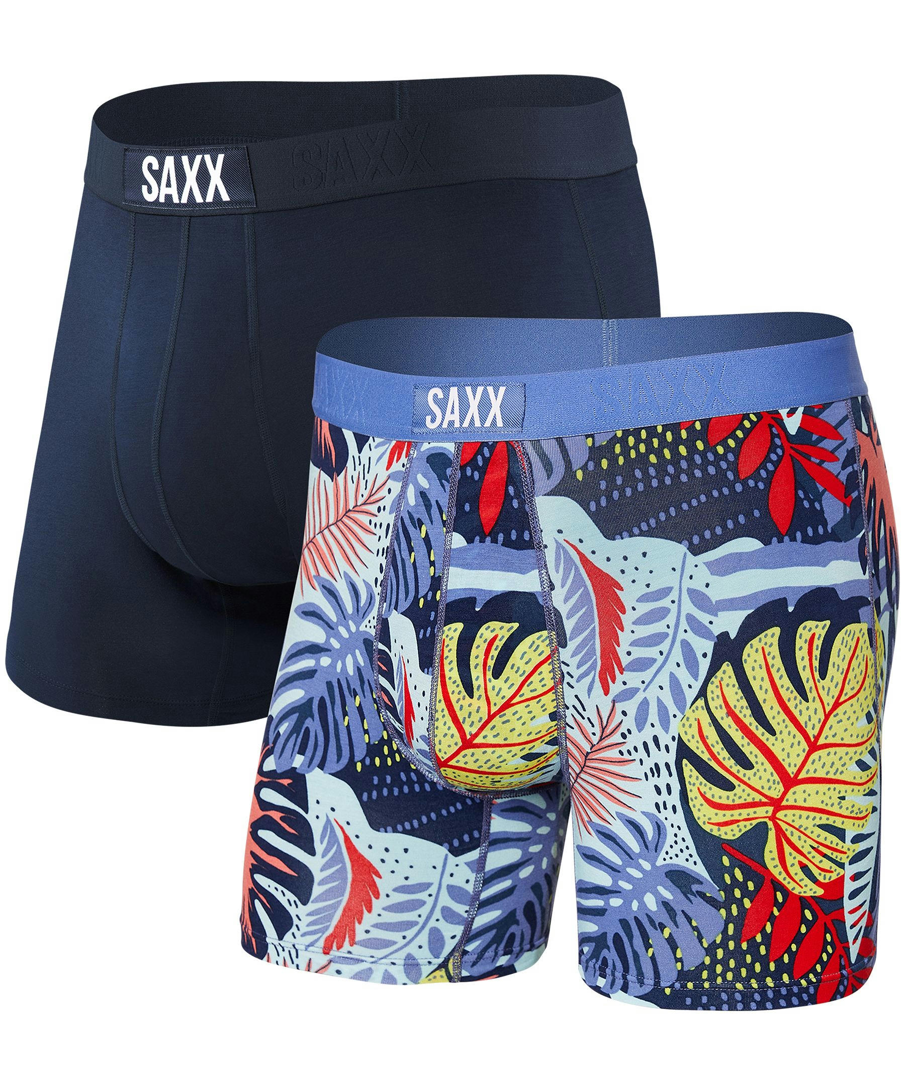 SAXX Men's 2 Pack Vibe Slim Fit Boxer Briefs