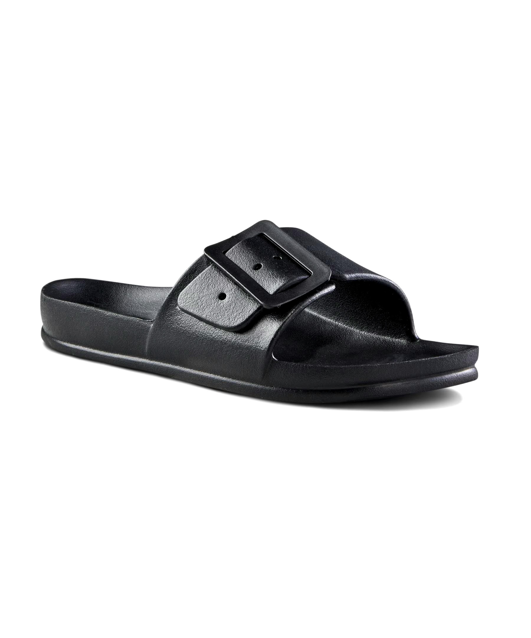 Denver Hayes Women's Oceana EVA Buckle Sandals - Black