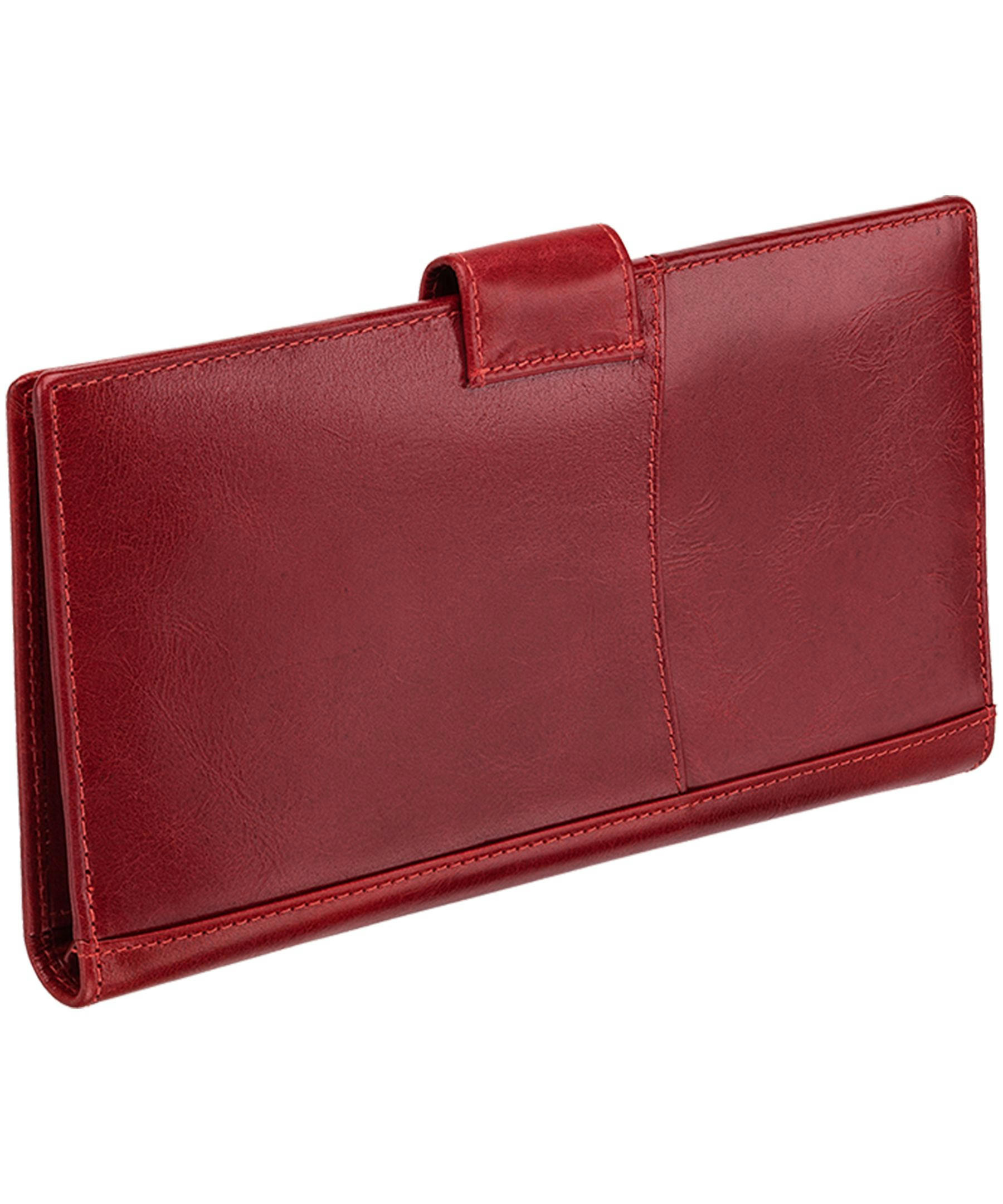 Mancini Leather Goods Unisex Casablanca RFID Secure Passport and Travel Organizer Brown