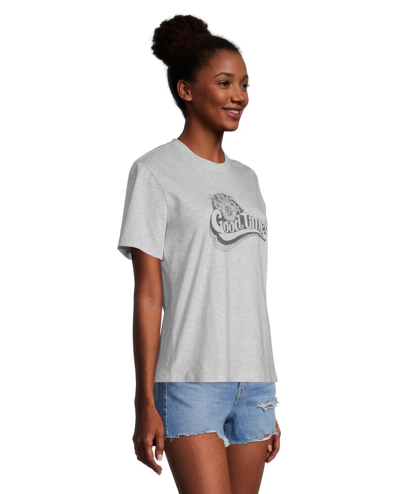 FarWest Women's Graphic Crewneck T Shirt