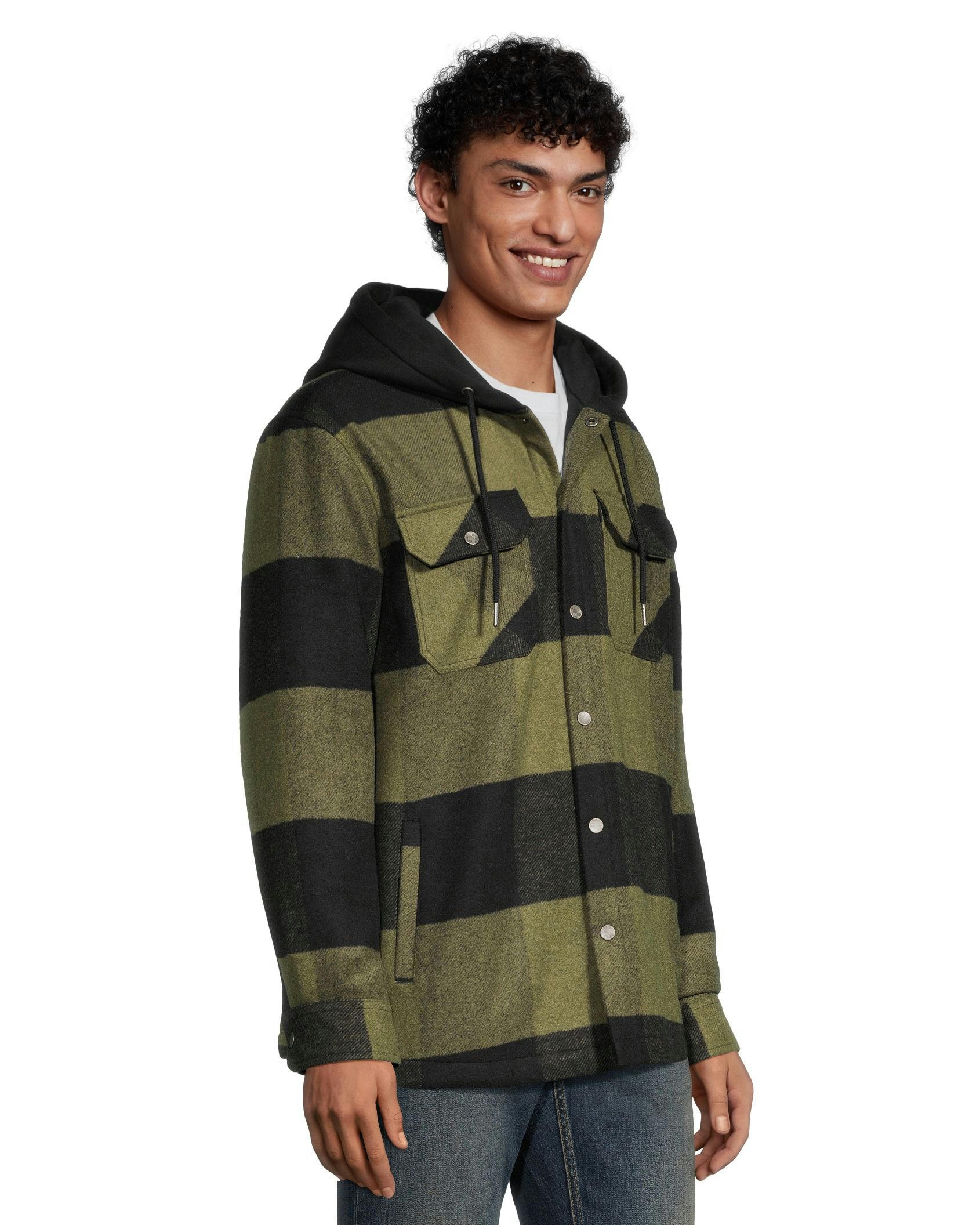 Boston Traders Men's Buffalo Plaid Casual Jacket