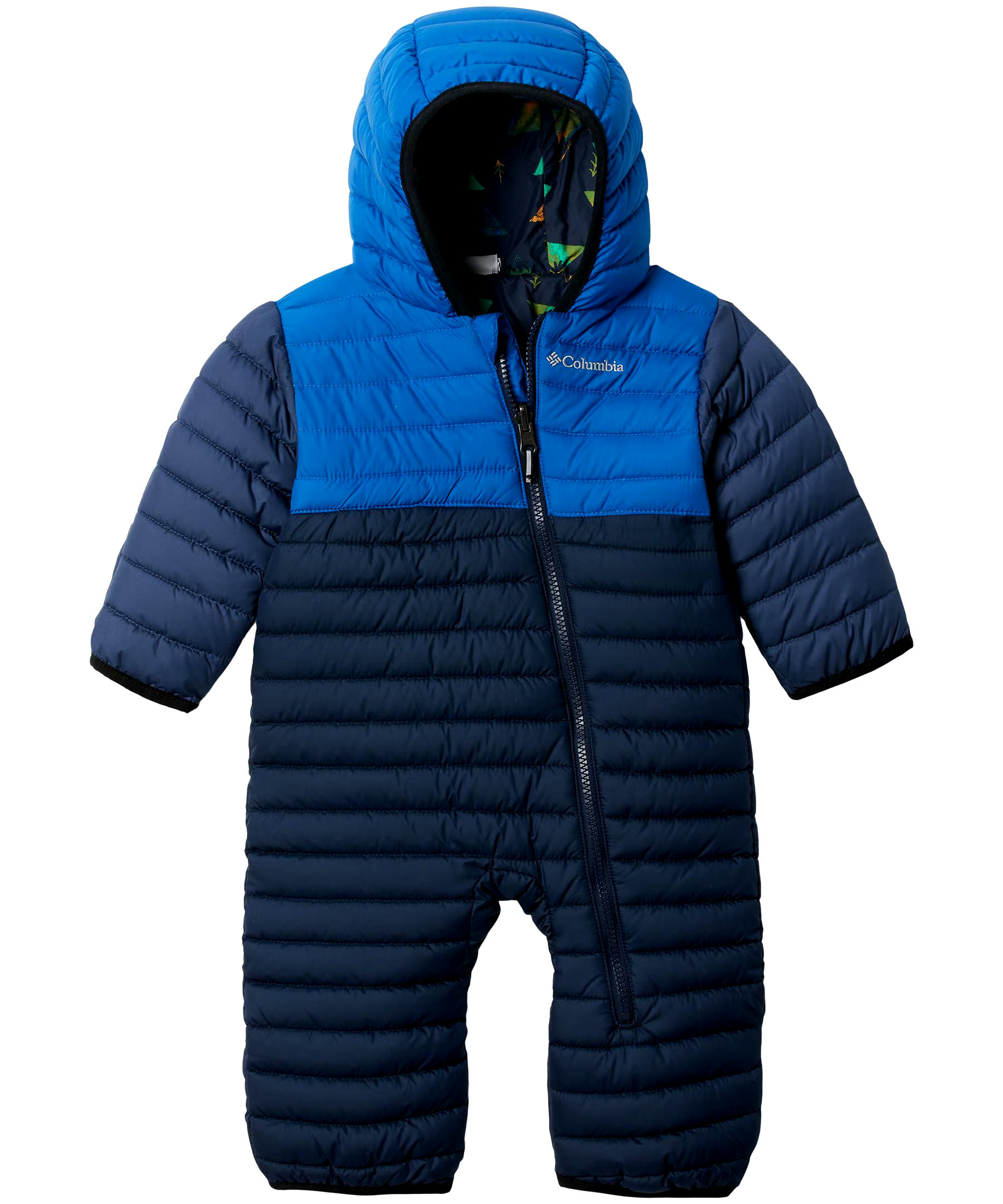 Columbia Baby Boys' 0-24 Months Water Resistant Powder Lite Reversible Bunting Bodysuit