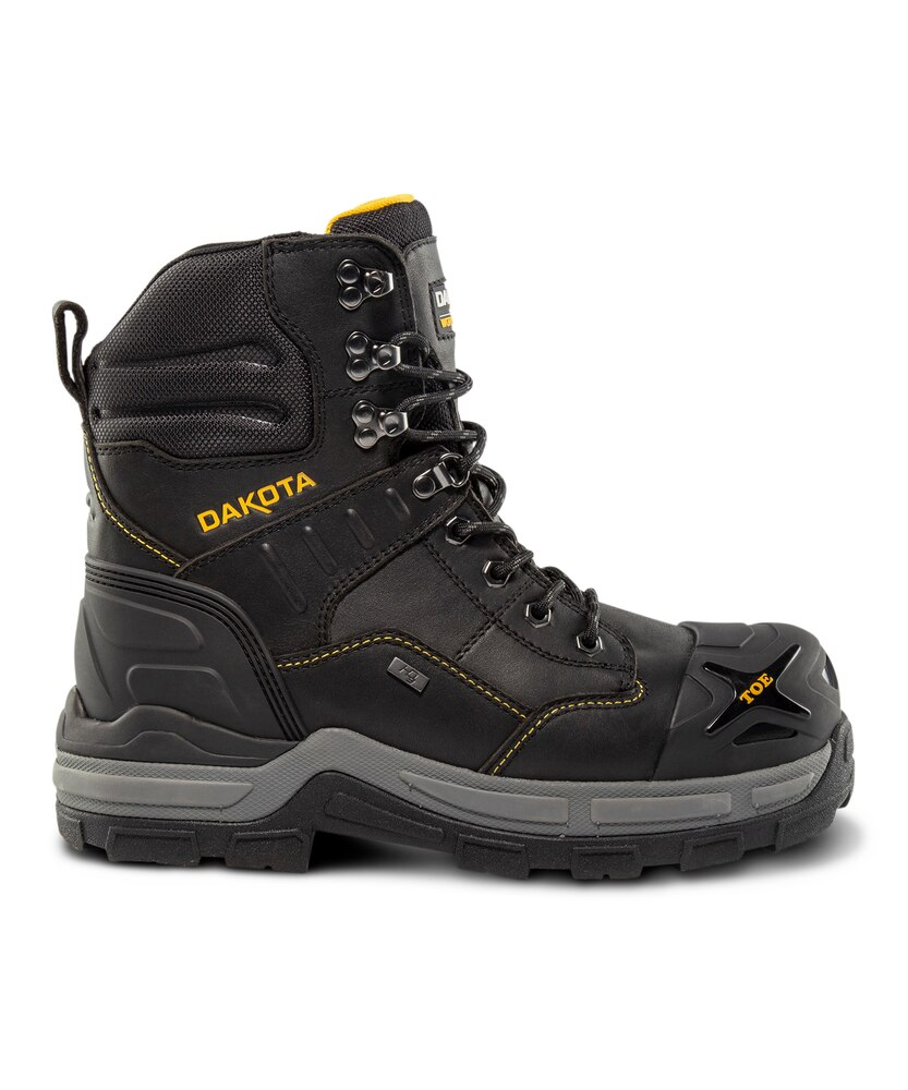 Dakota WorkPro Series Men's 8 Inch Steel Toe Composite Plate IceFX Waterproof T-Max Insulated Winter X Work Boots