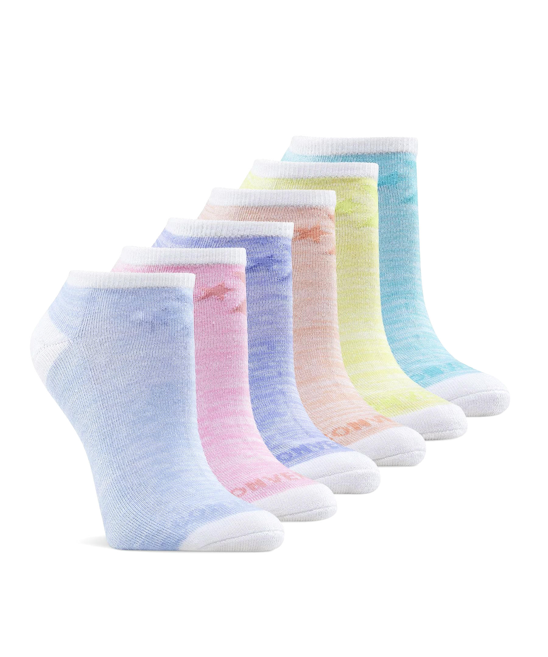 Converse Women's Half Cushion No Show Socks, 6 Pack