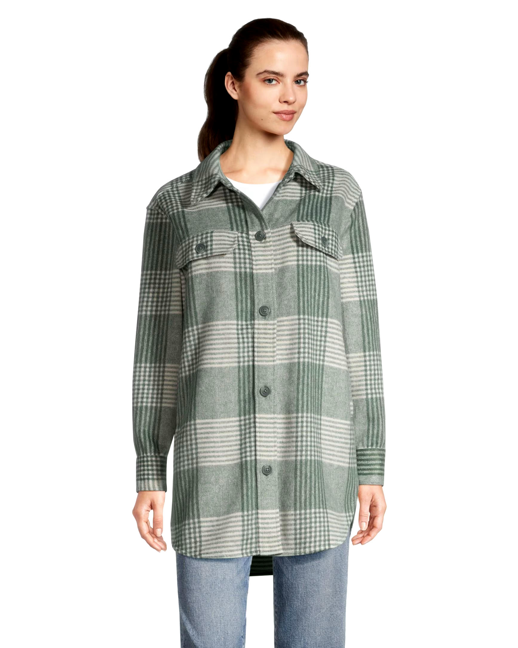 Denver Hayes Women's Relaxed Fit Long Shacket