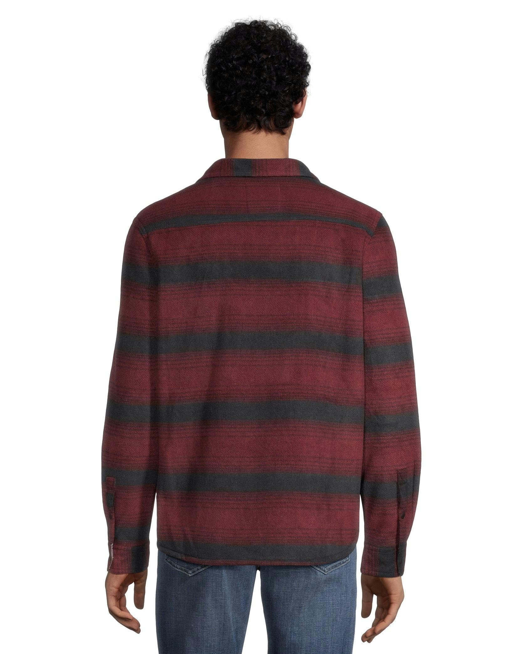 Voyager Men's Sherpa Lined Fleece Shacket