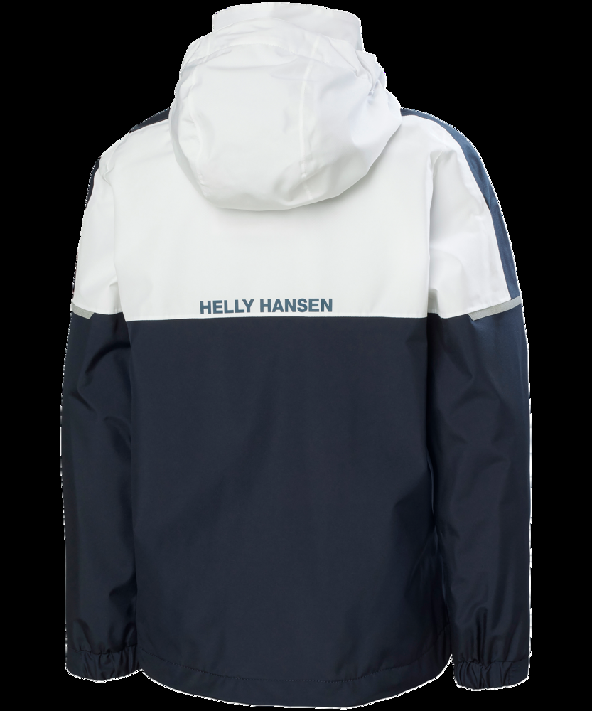 Helly Hansen Unisex 8-16 Years Active 2.0 Waterproof Windproof and Breathable Rain Jacket