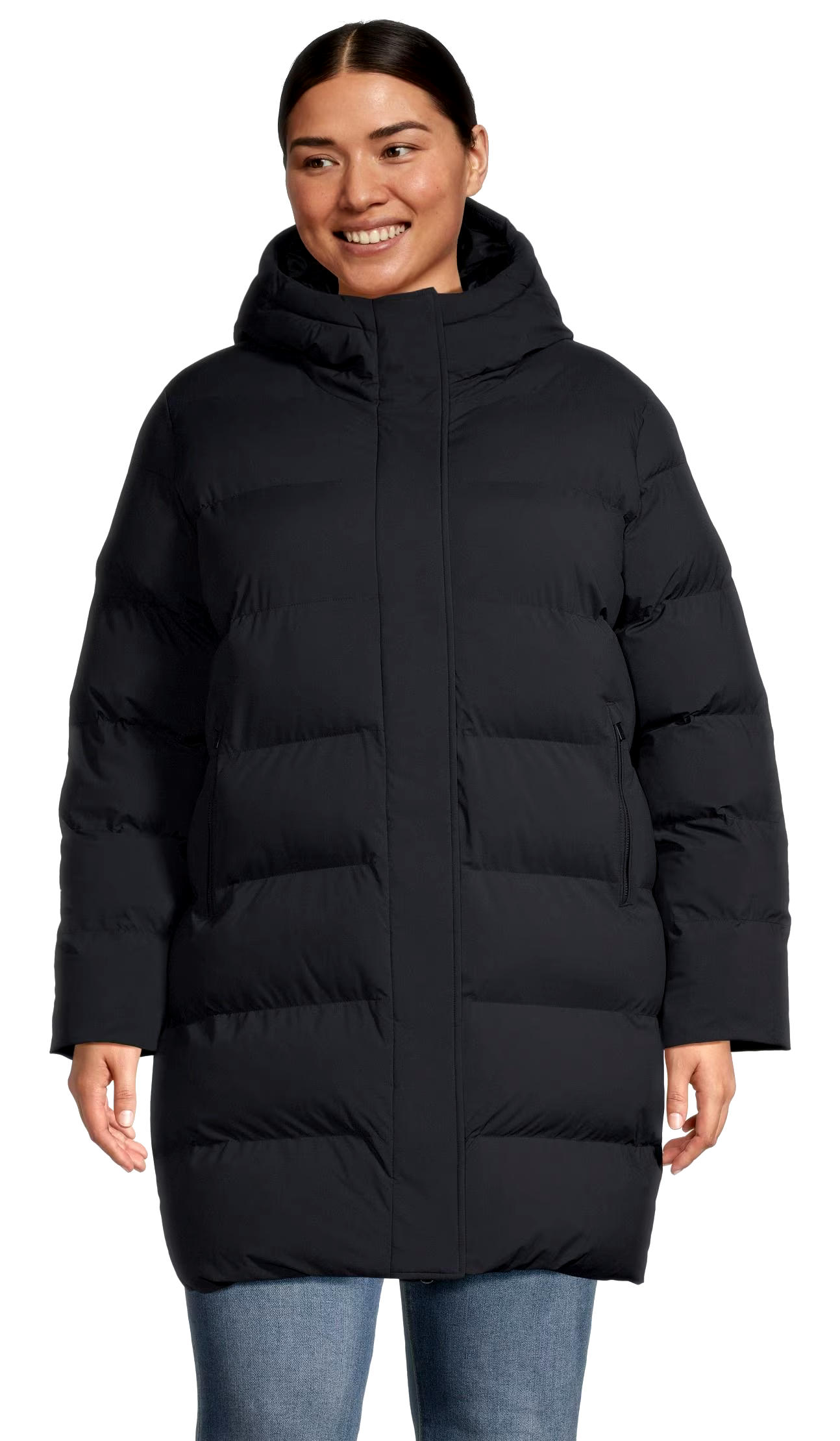 Denver Hayes Women's Hyper-Dri HD1 T-Max Mid-Length Puffer Jacket