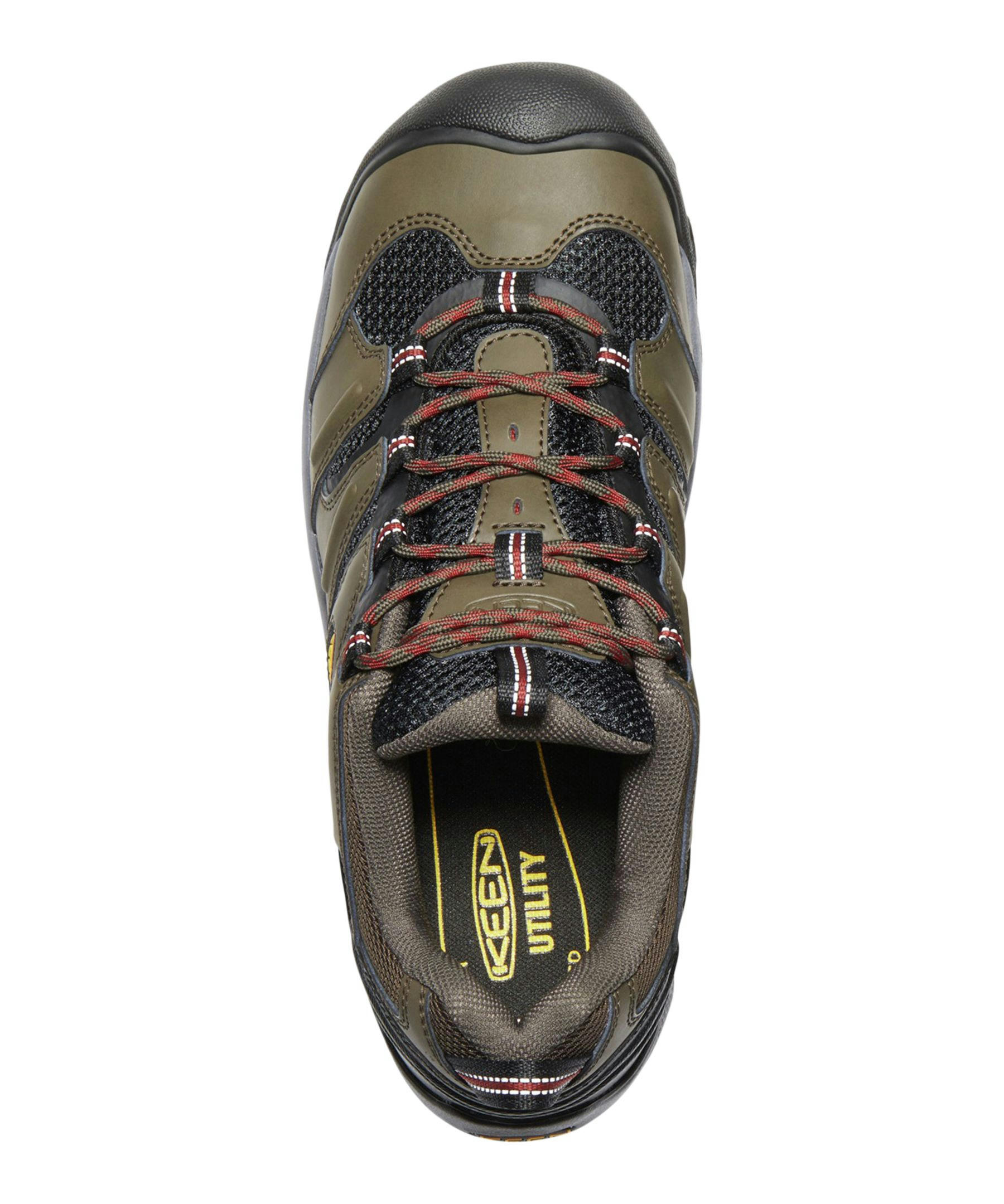 Keen Utility Men's Lansing Mid Steel Toe Composite Plate Hiker Work Boot