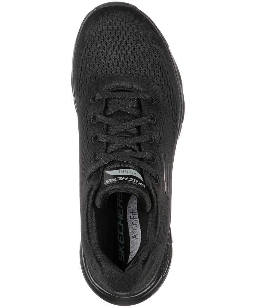 Skechers Women's Arch Fit Big Appeal Mesh Lace Up Shoes - Black