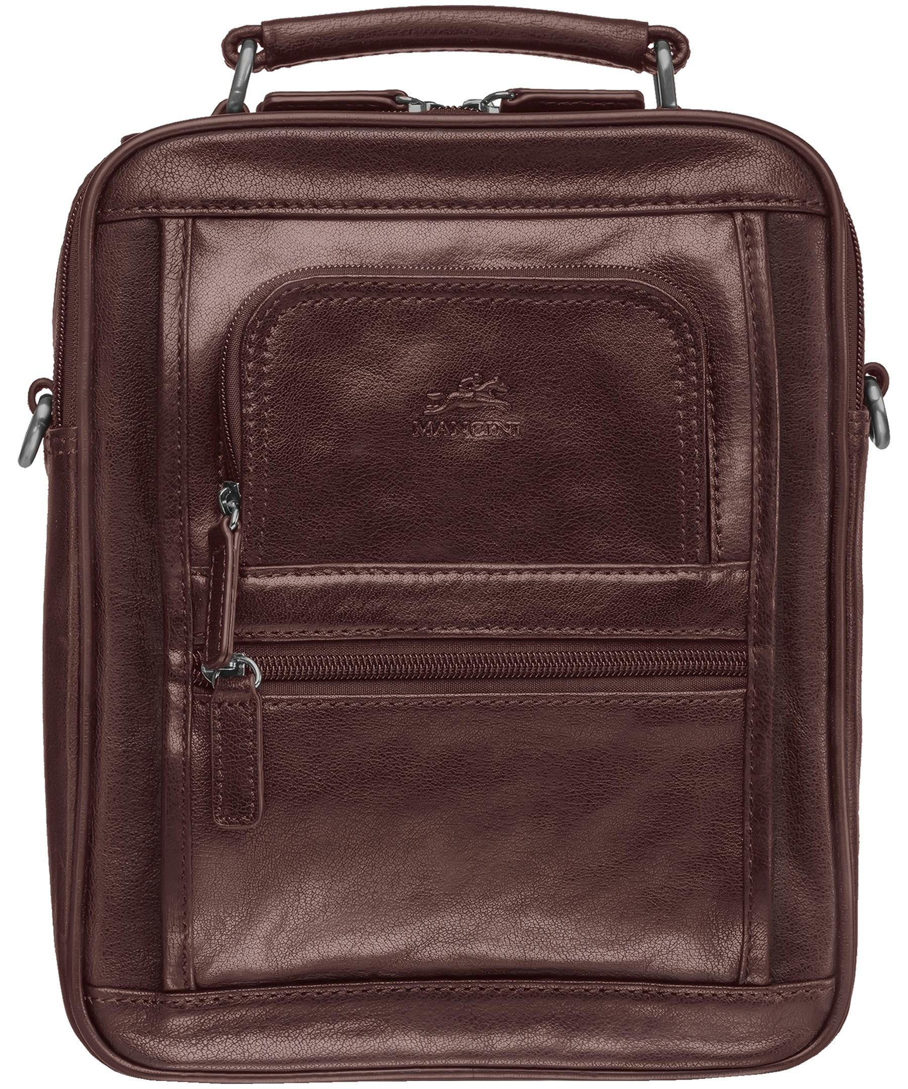 Mancini Arizona Double Top Zipper Bag