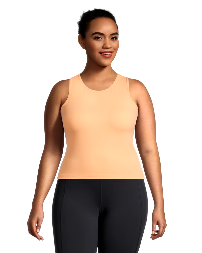 Women's Live-In Comfort Cropped Racerback Tank