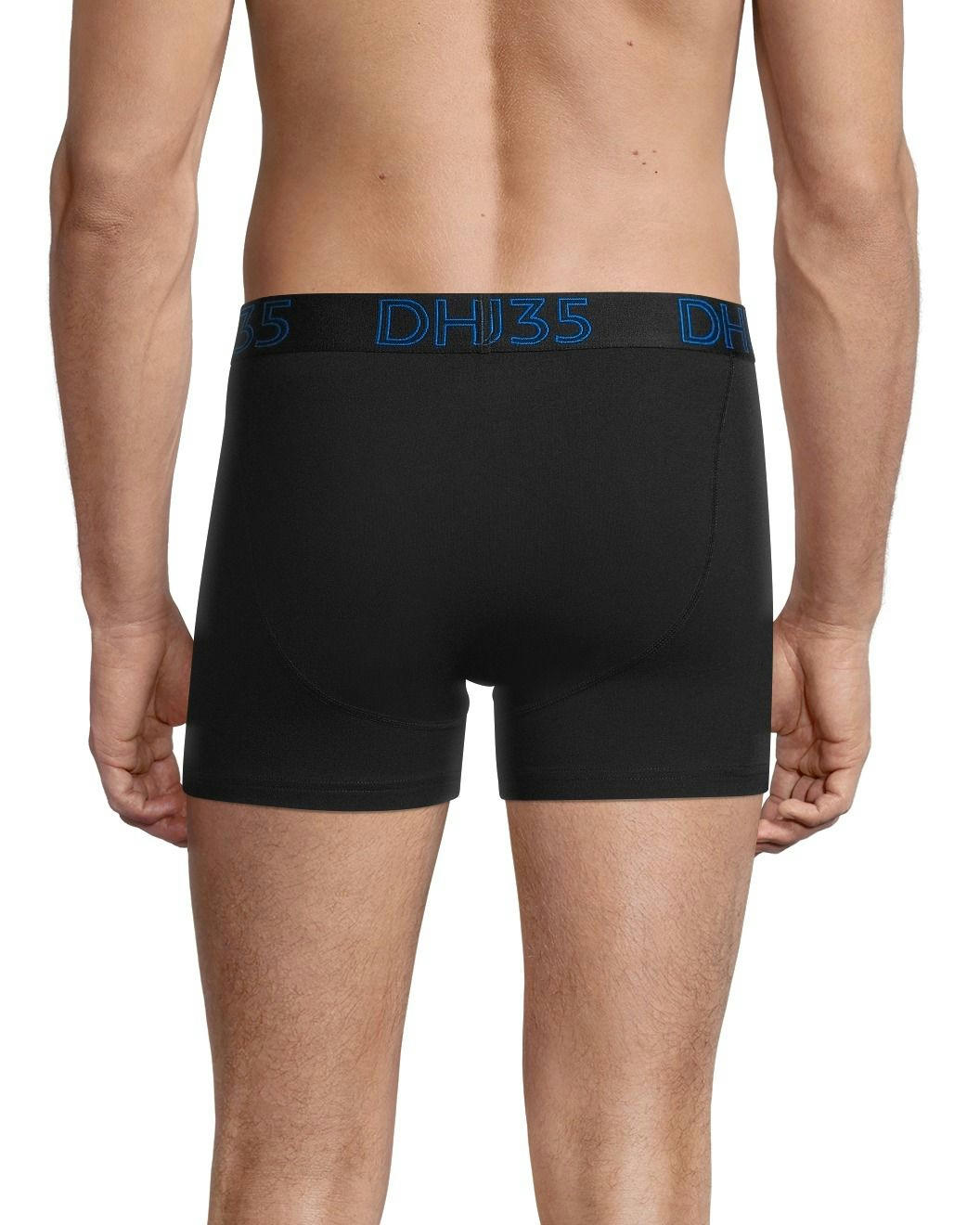 Denver Hayes Men's 3 Pack Fashion Cotton Stretch Elastic Trunk Briefs Underwear