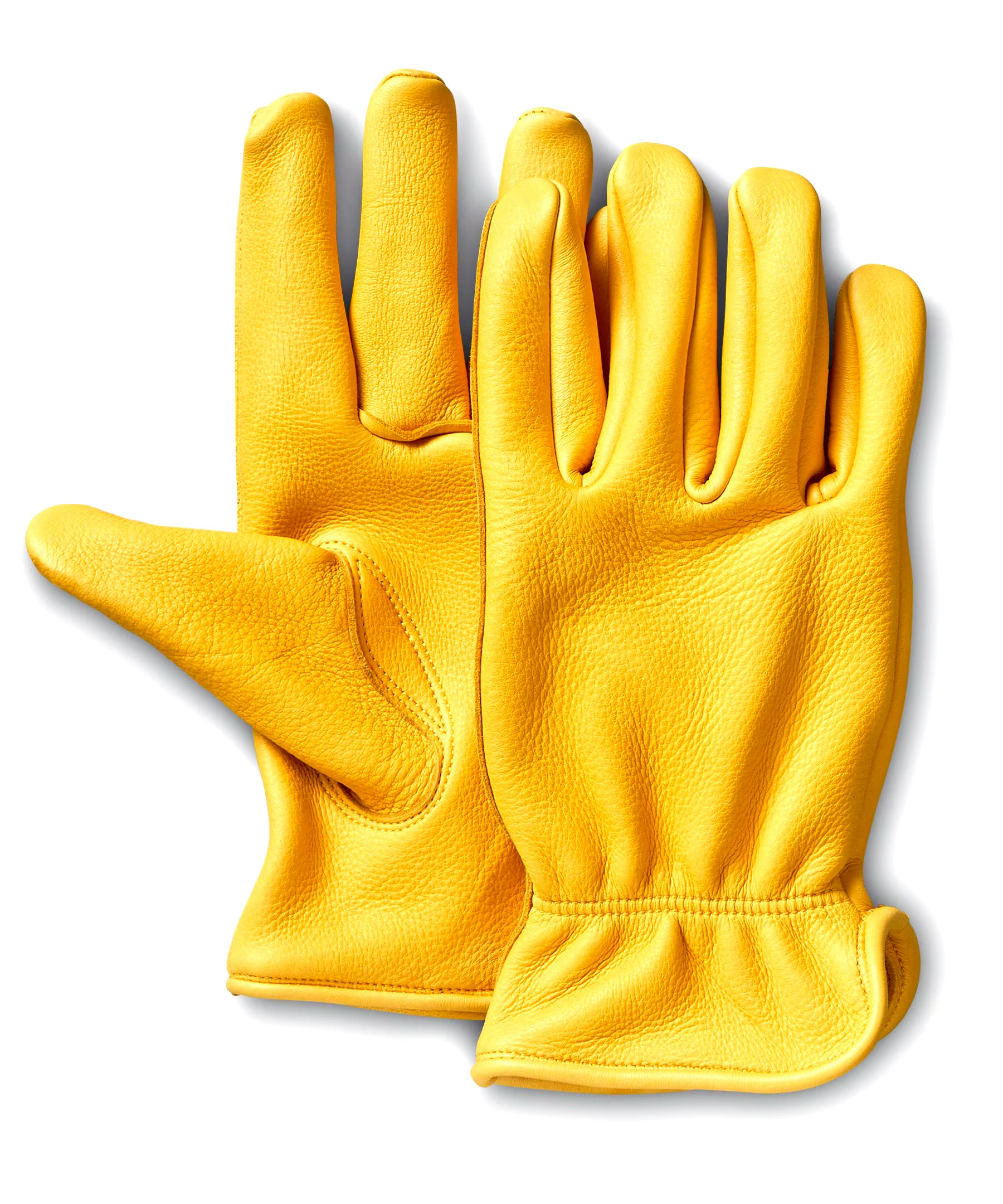 Dakota WorkPro Series Men's Deerskin Work and Casual Gloves - Gold