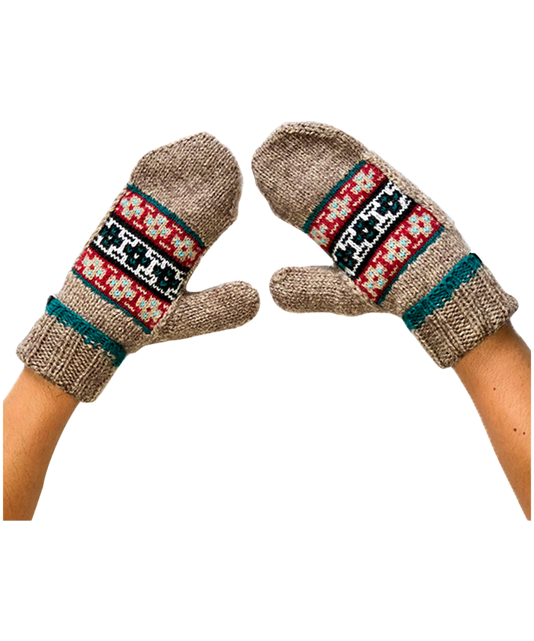 Fazl Women's Handmade Himalayan Mittens