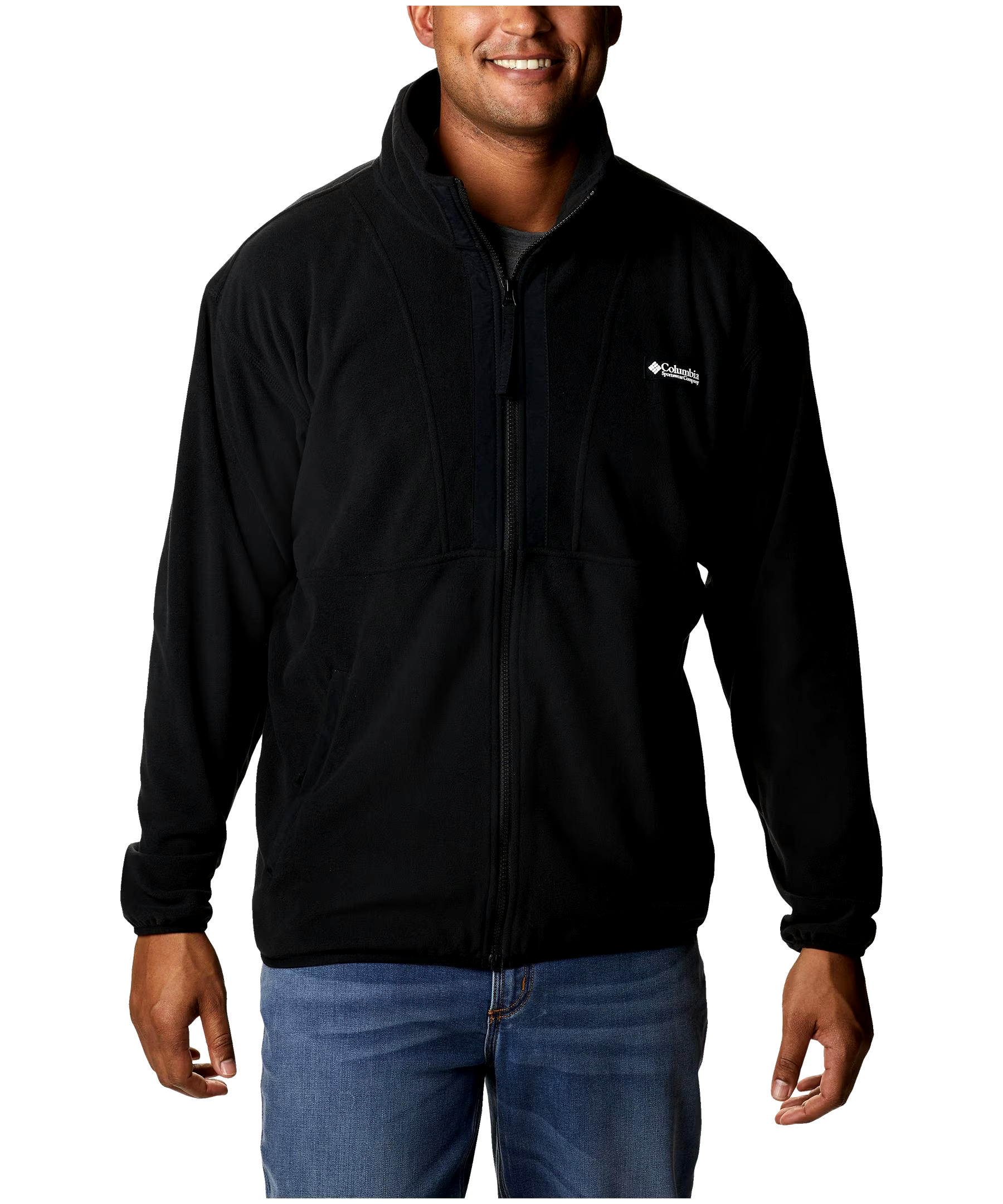 Columbia Men's Back Bowl Lightweight Full Zip Fleece Sweatshirt