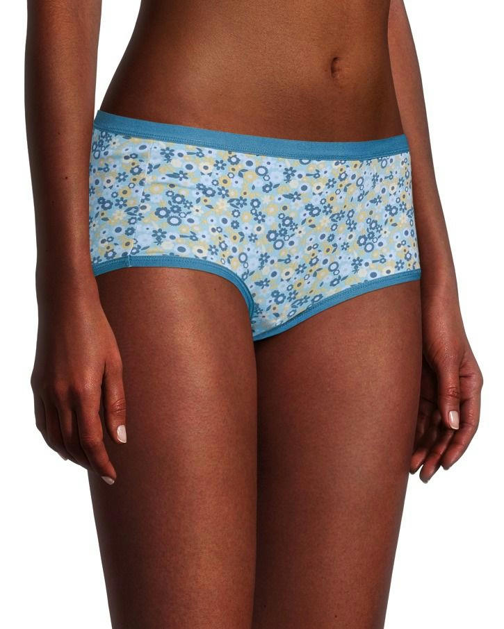 Denver Hayes Women's 2 Pack 4 Way Stretch Perfect Fit Hip Hugger Underwear Briefs