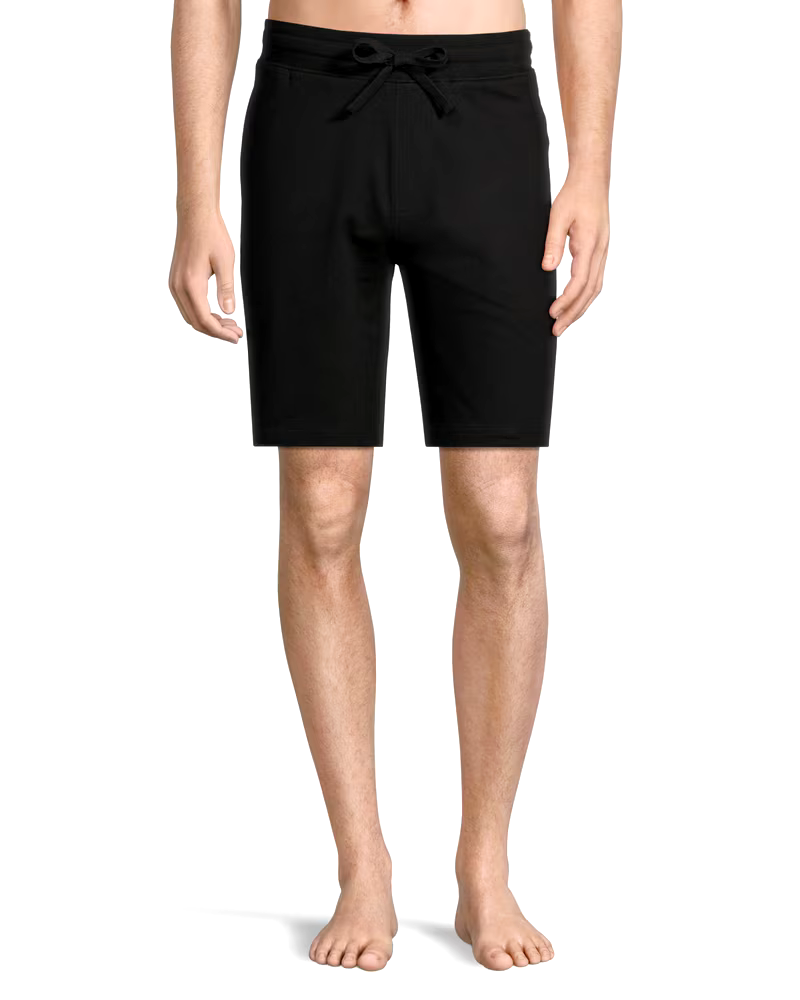 Denver Hayes Men's French Terry Elastic Drawstring Lounge Shorts