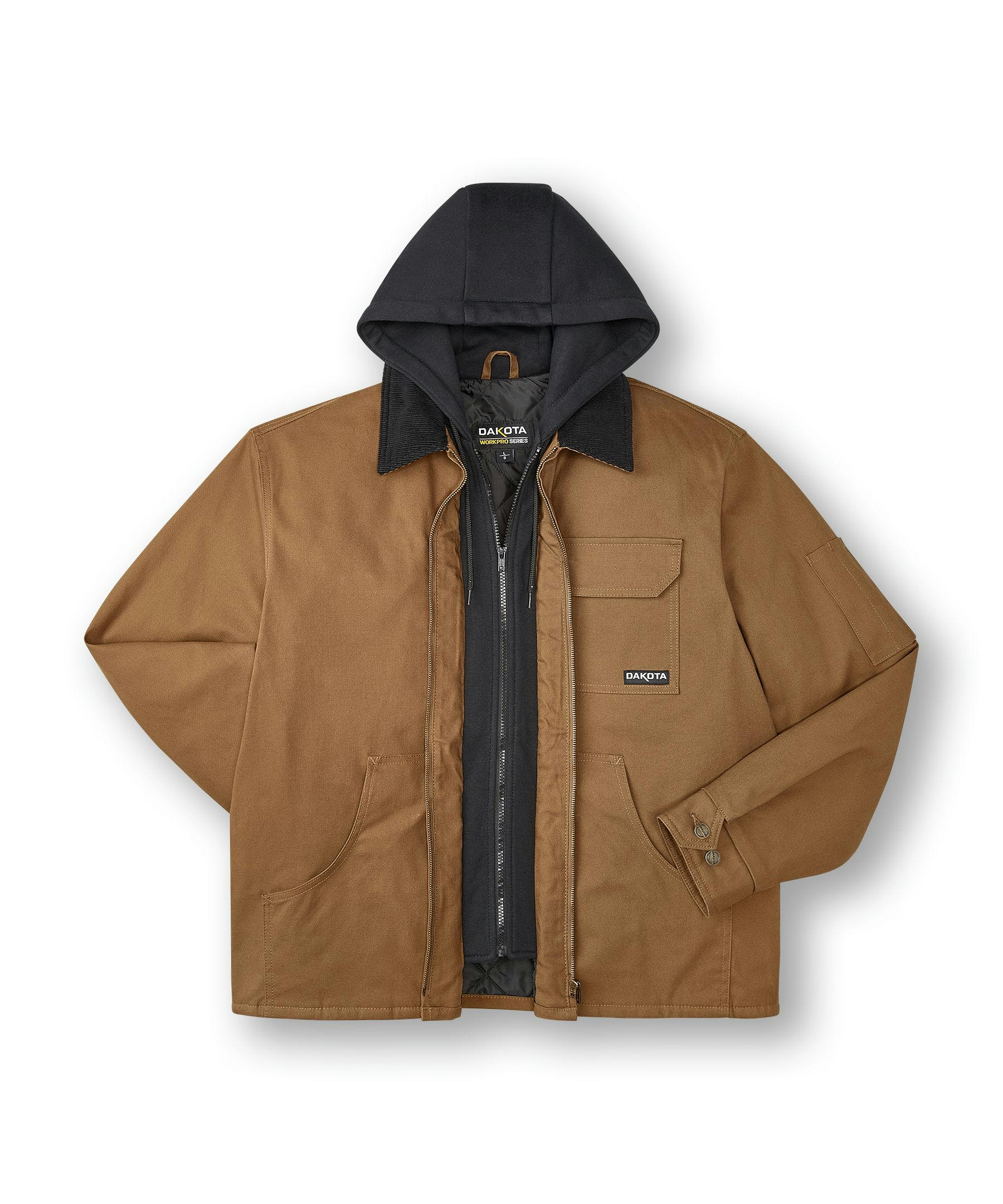 Dakota Men's Stretch Duck T-Max Lined Bomber Jacket